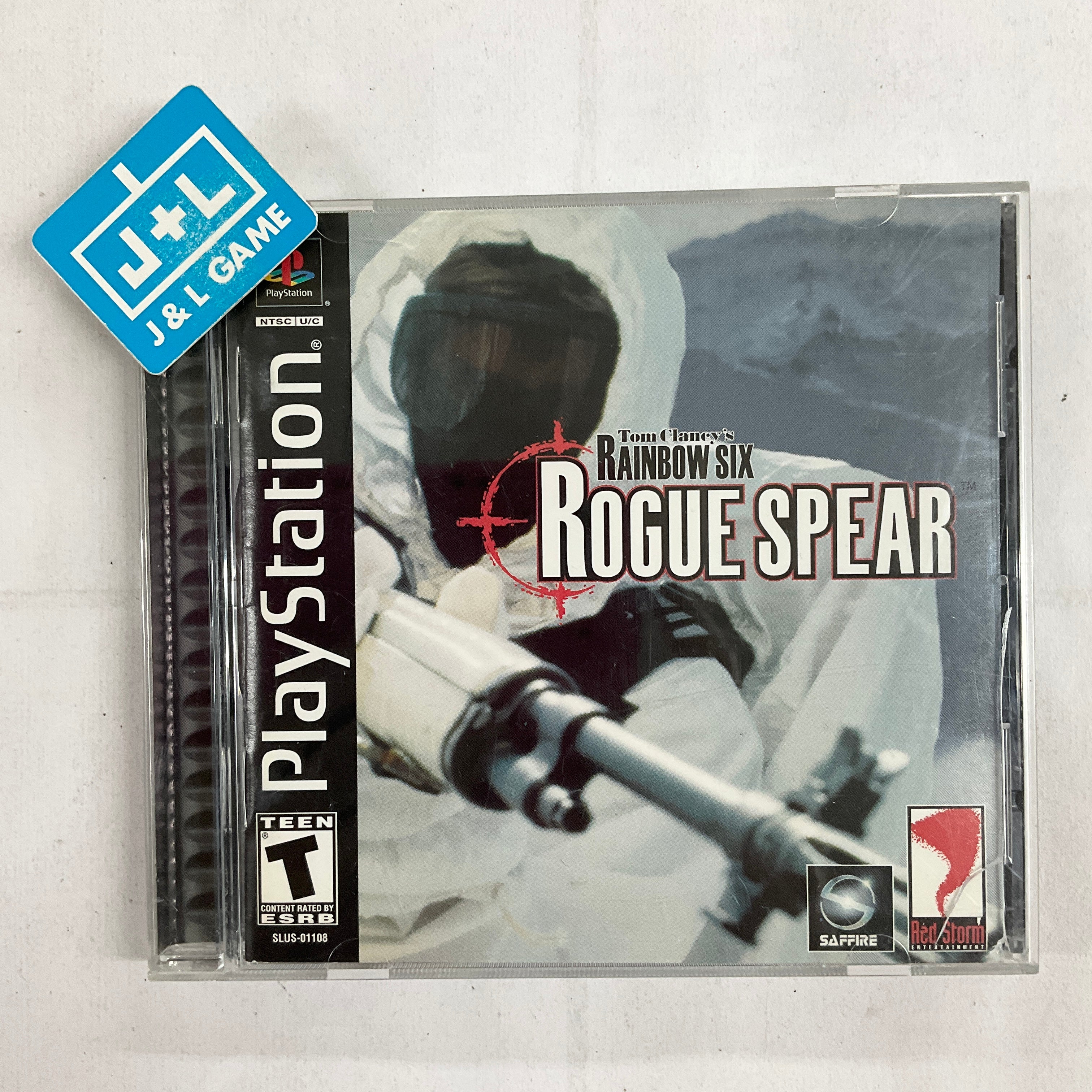 Tom Clancy's Rainbow Six: Rogue Spear - (PS1) PlayStation 1 [Pre-Owned] Video Games Red Storm Entertainment   