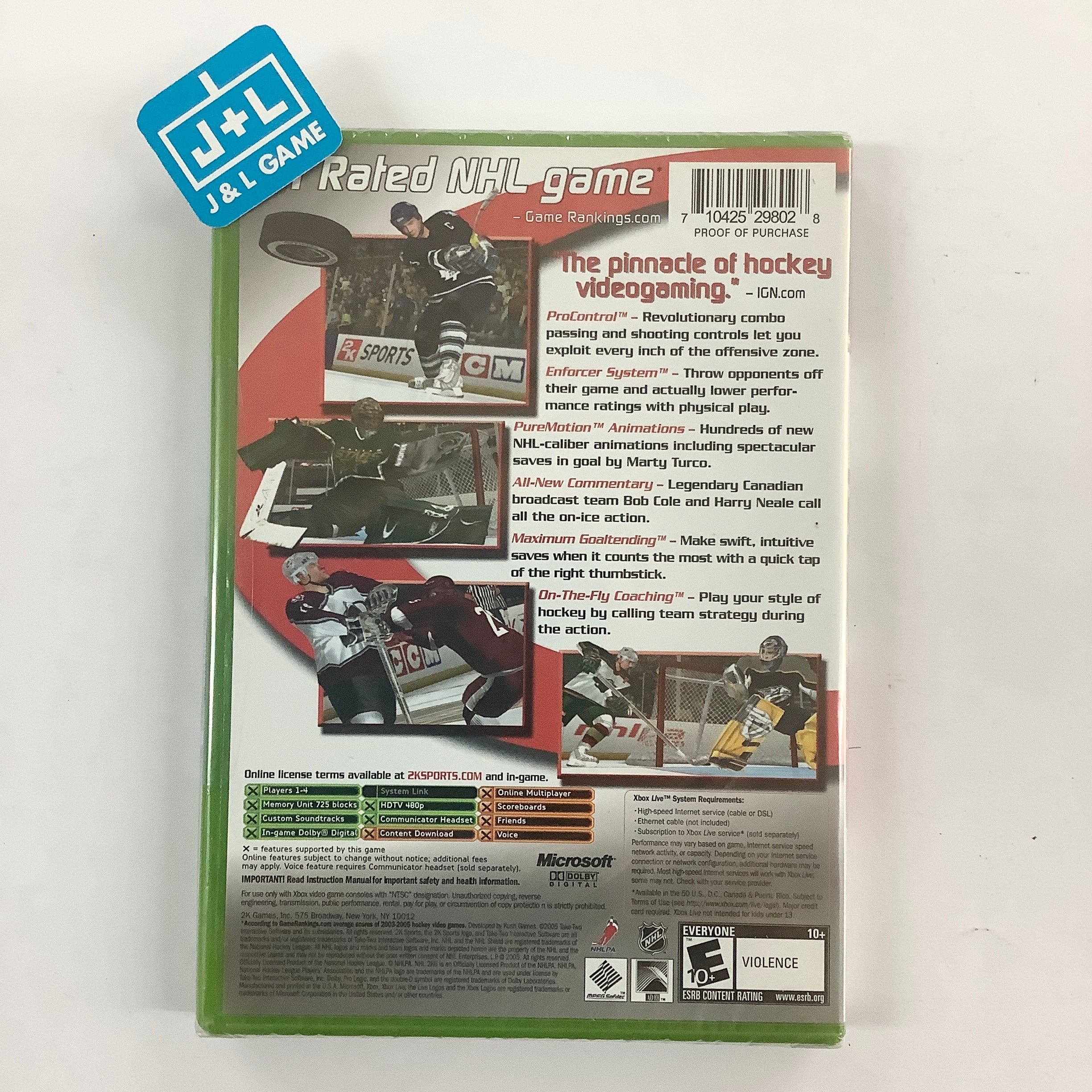 NHL 2K6 - (XB) Xbox Video Games 2K Sports   