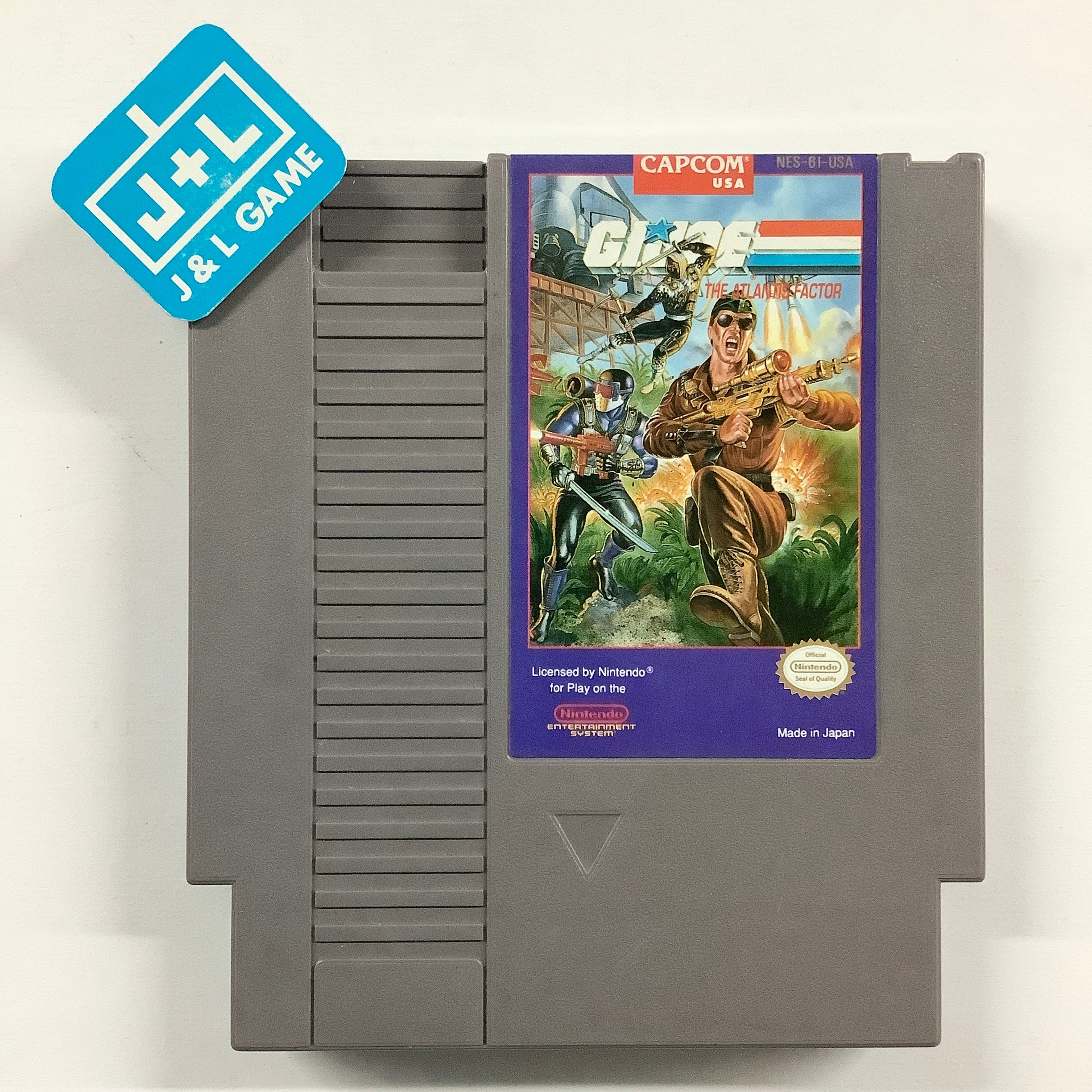 G.I. Joe: The Atlantis Factor - (NES) Nintendo Entertainment System [Pre-Owned] Video Games Capcom   