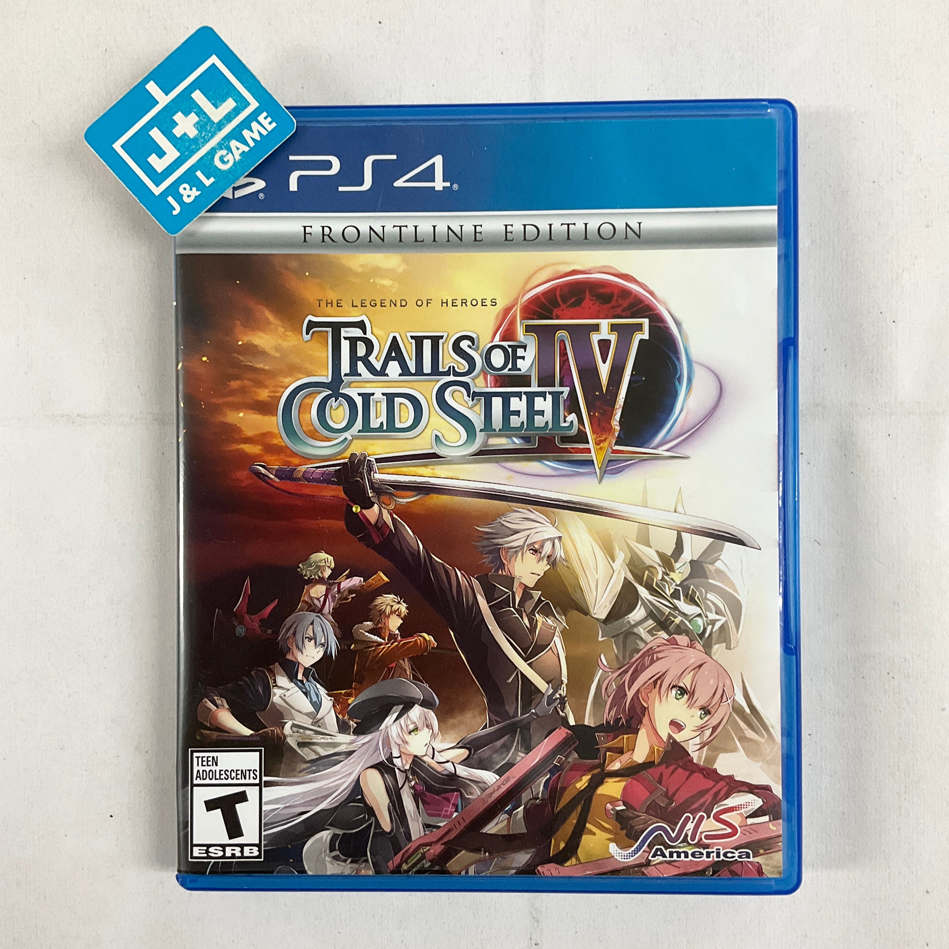 The Legend of Heroes: Trails of Cold Steel IV - Frontline Edition - (PS4) PlayStation 4 [Pre-Owned] Video Games NIS America   