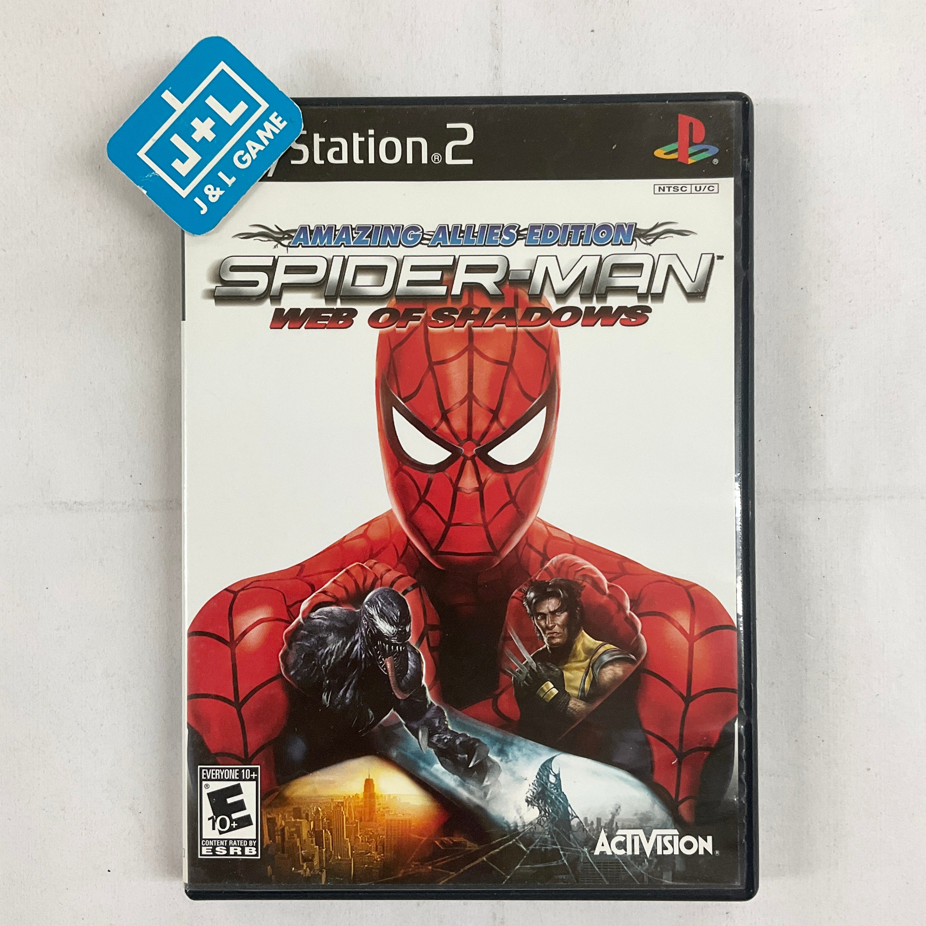 Spider-Man: Web of Shadows (Amazing Allies Edition) - PlayStation 2 [Pre-Owned] Video Games Activision   