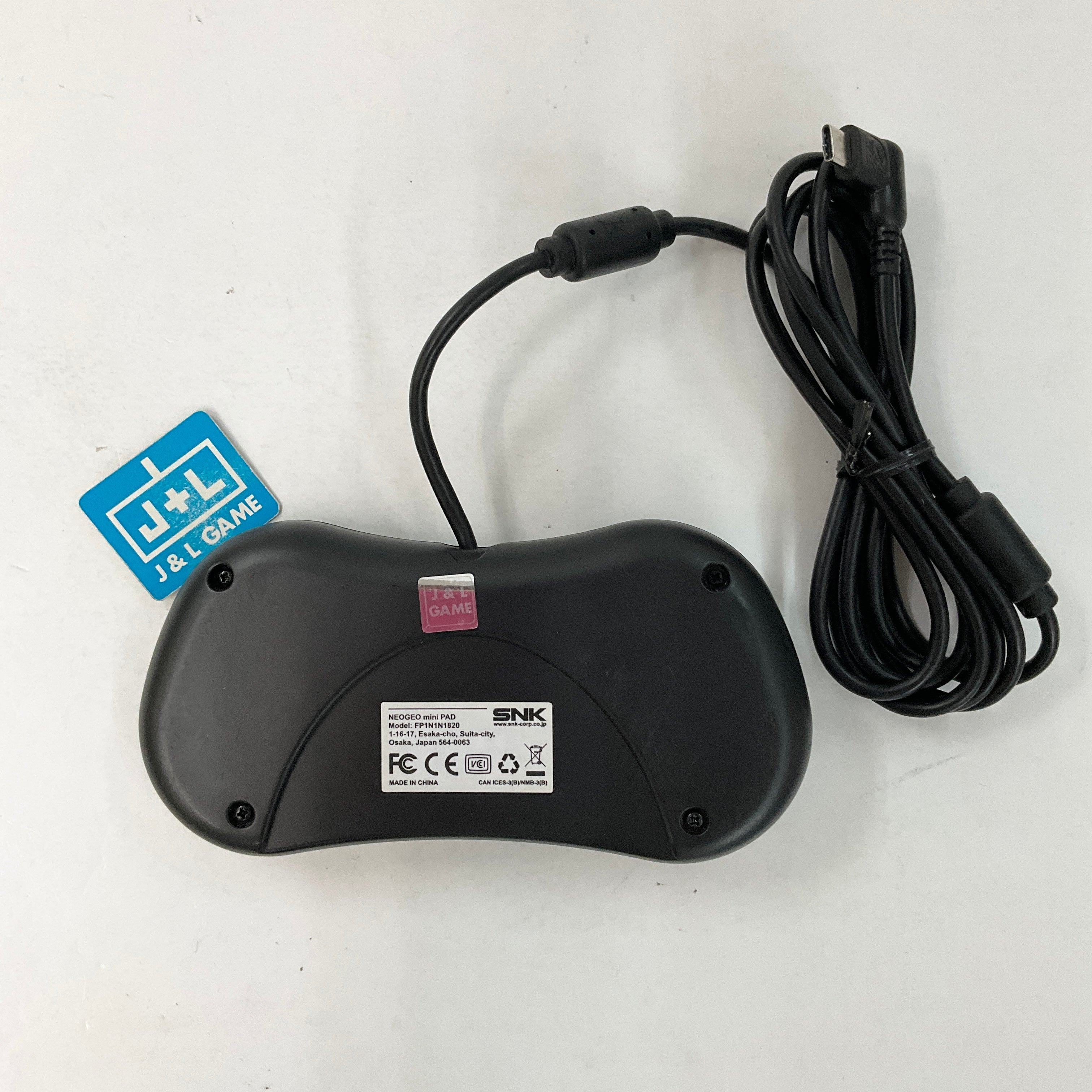 NEOGEO mini PAD (Black) - (NGM) NeoGeo Mini [Pre-Owned] Accessories SNK   