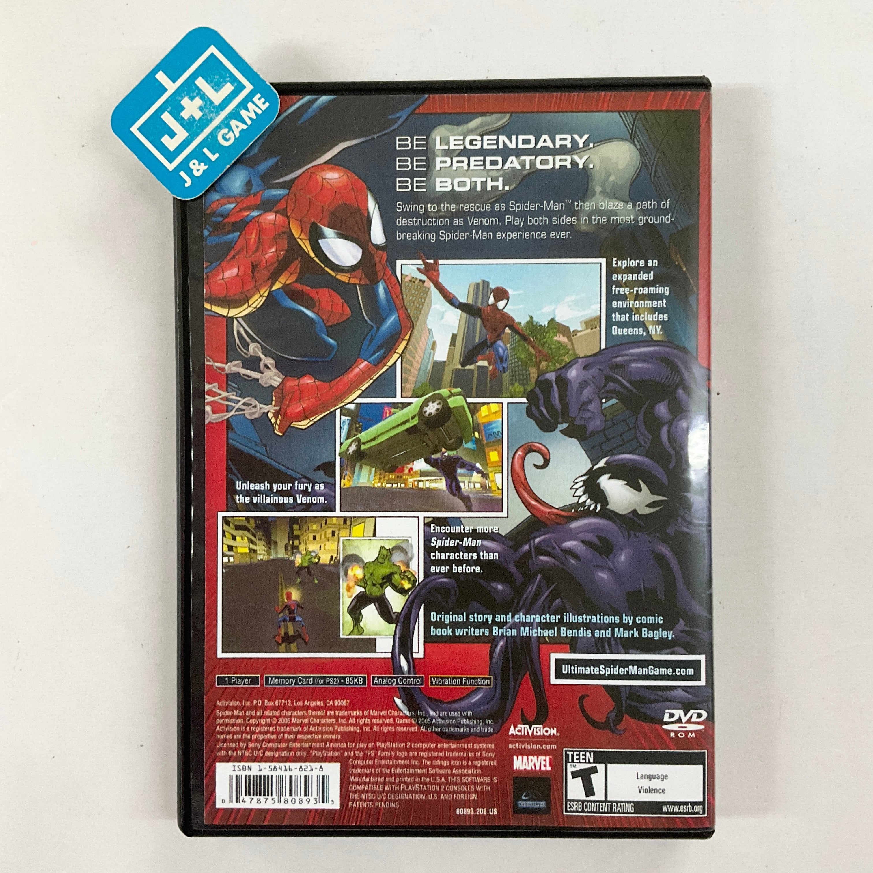 Ultimate Spider-Man - (PS2) PlayStation 2 [Pre-Owned] Video Games Activision   