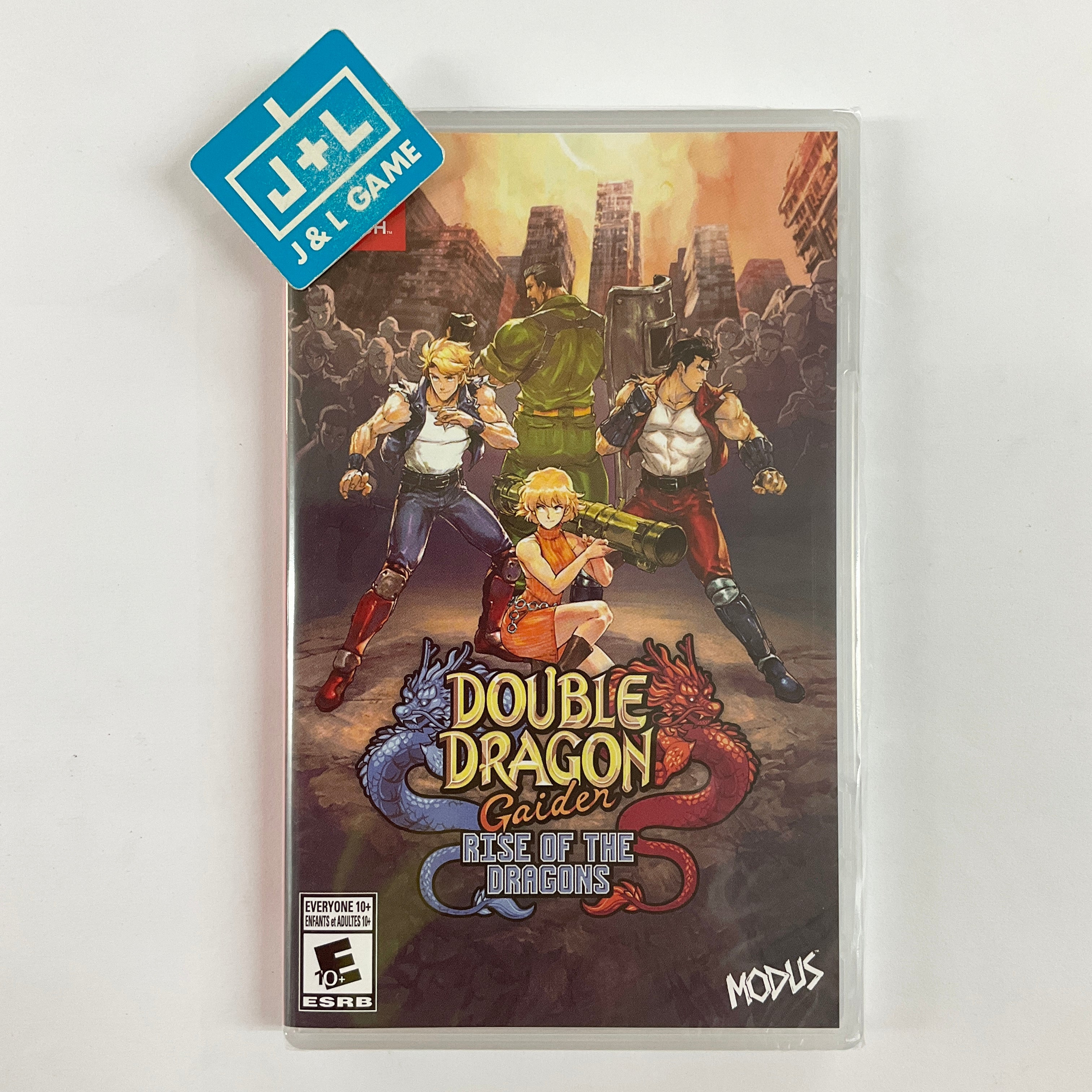 Double Dragon Gaiden: Rise of the Dragons - (NSW) Nintendo Switch Video Games Modus   