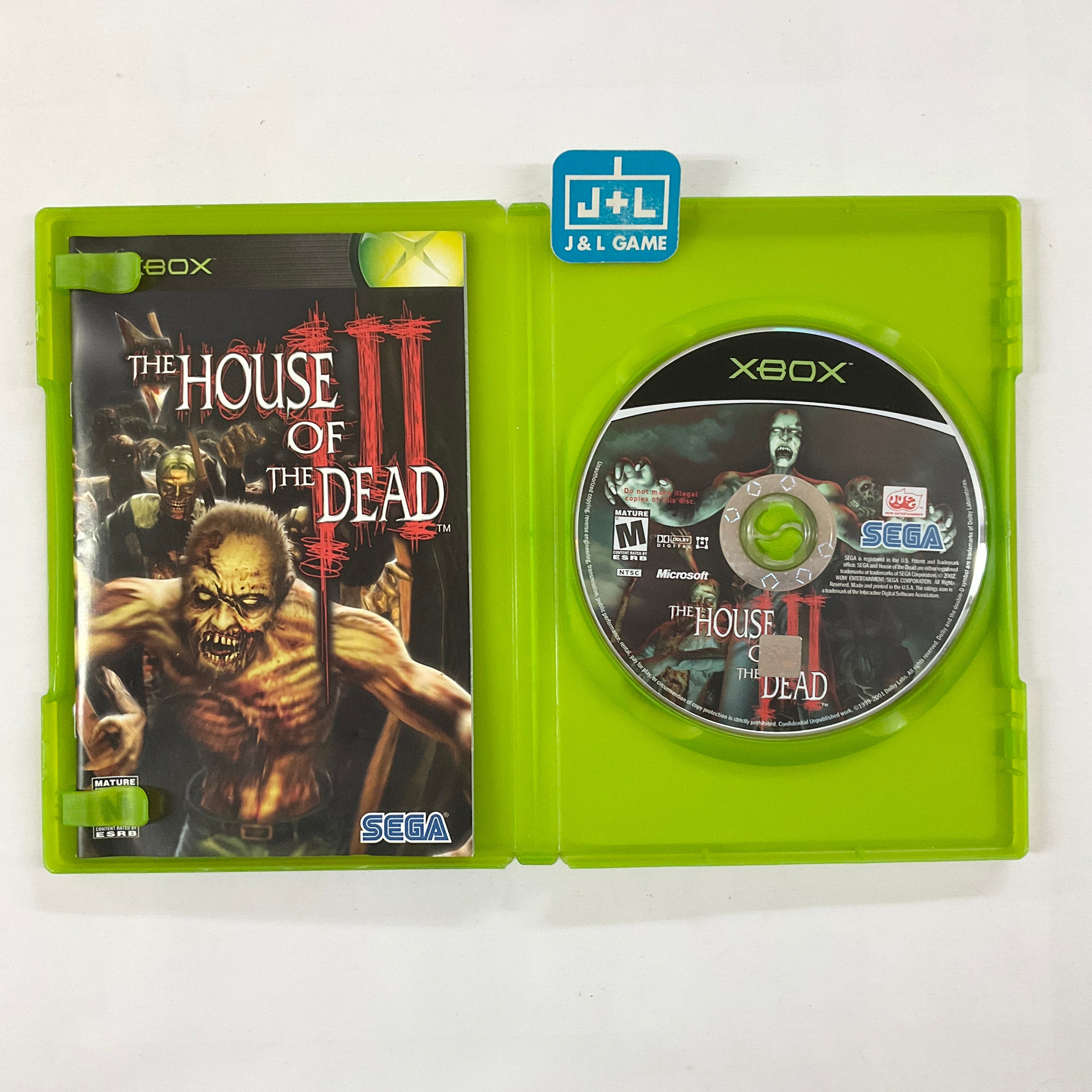 The House of the Dead III - (XB) Xbox [Pre-Owned] Video Games Sega   