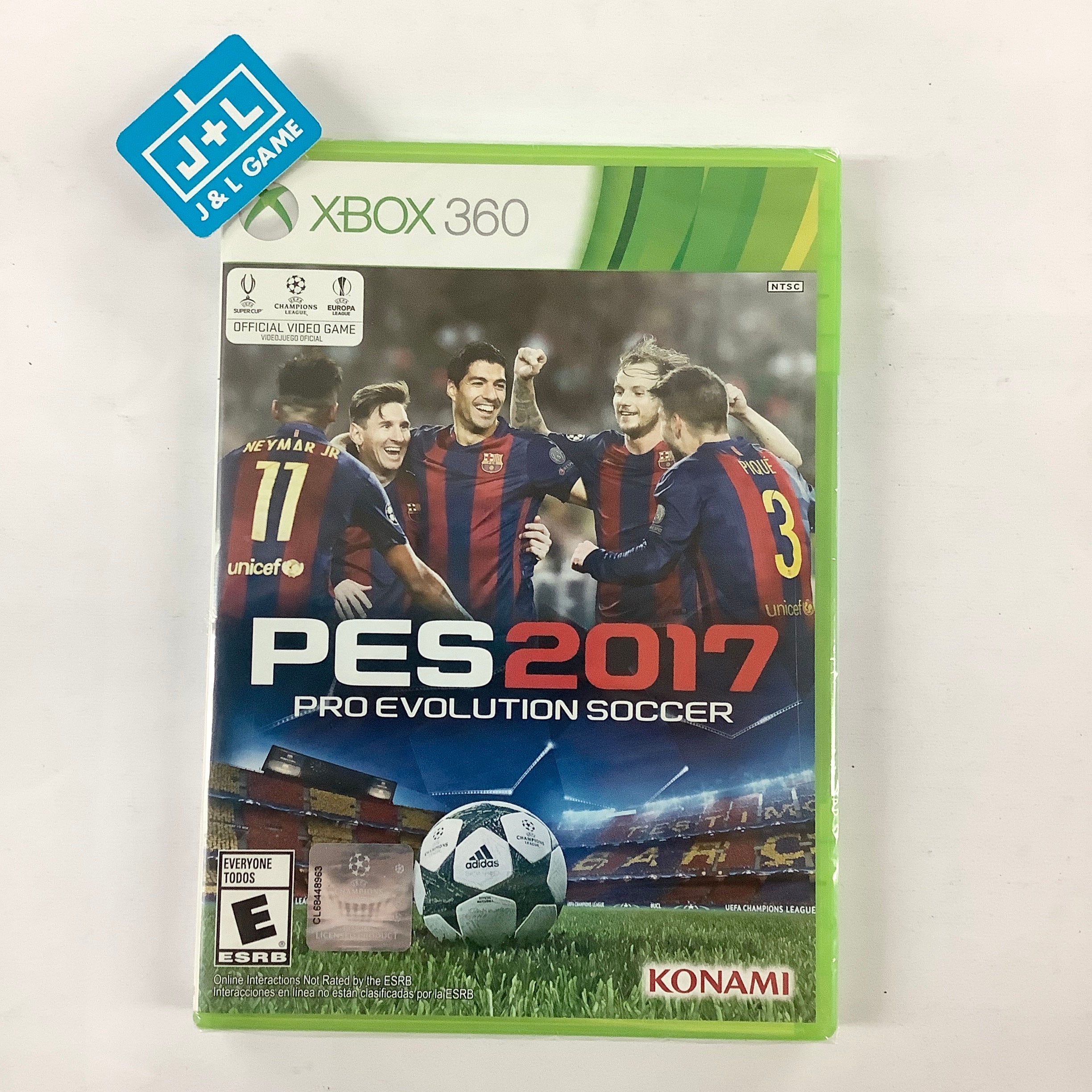 Pro Evolution Soccer 2017 - Xbox 360 Video Games Konami   