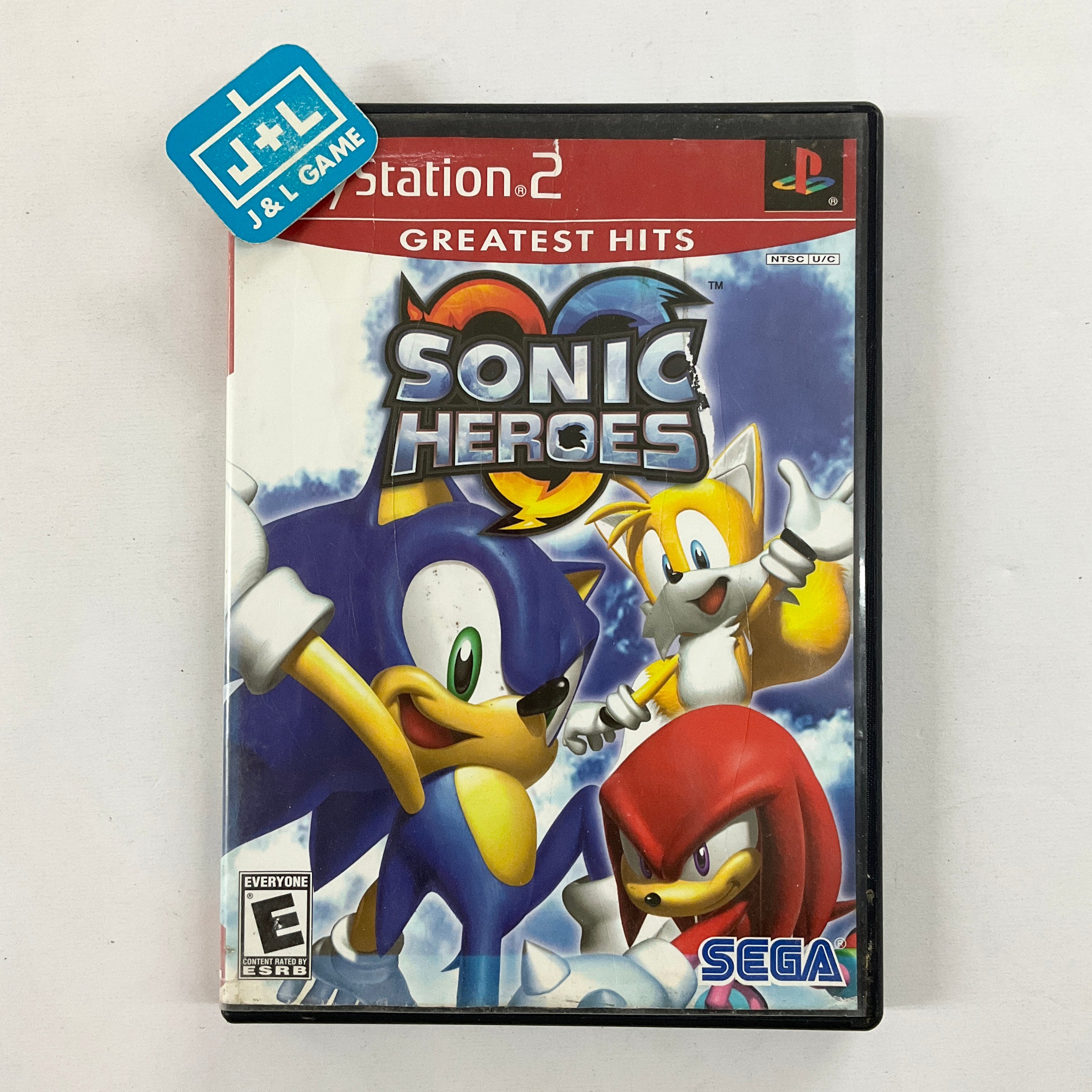 Sonic Heroes (Greatest Hits) - (PS2) PlayStation 2 [Pre-Owned] Video Games Sega   