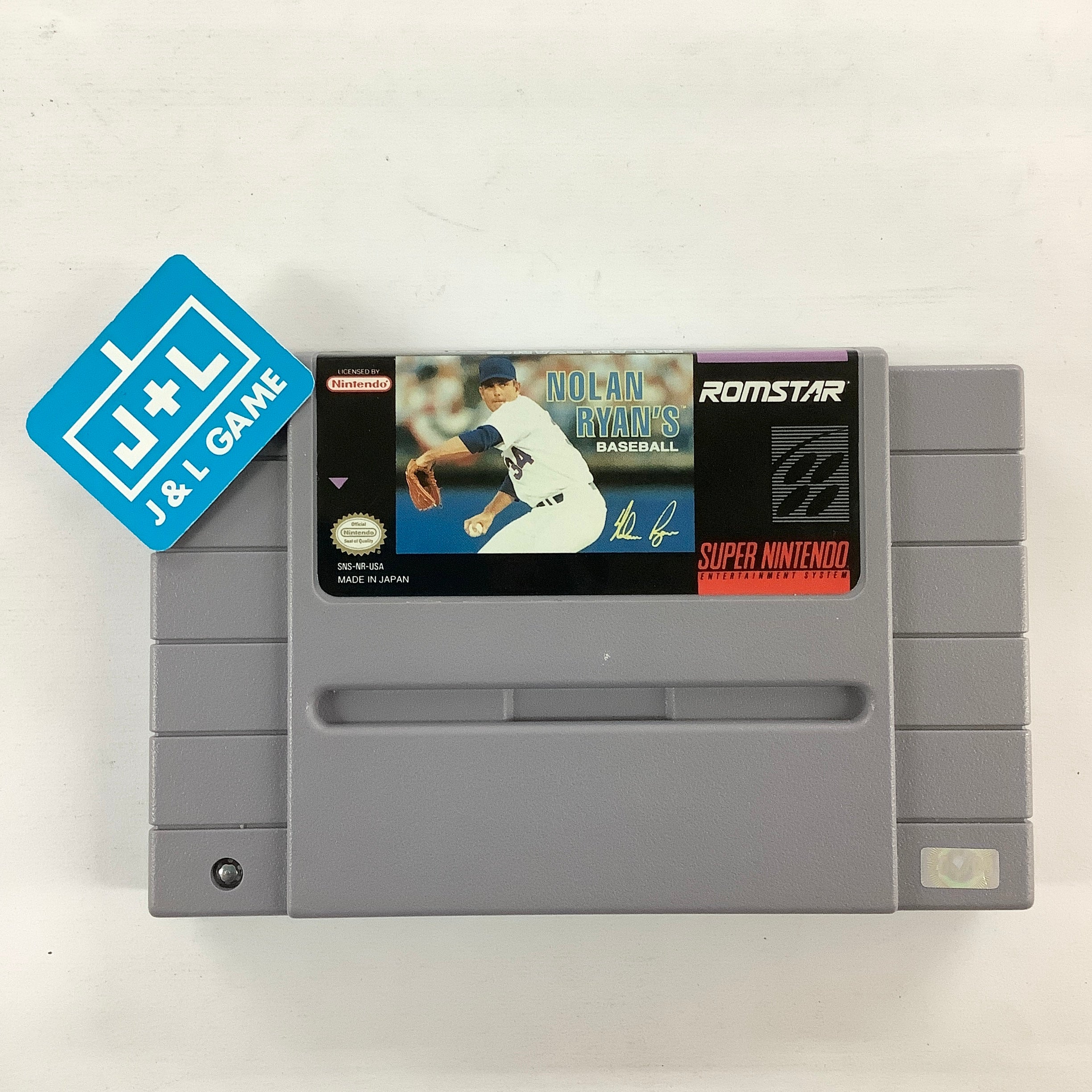 Nolan Ryan's Baseball - (SNES) Super Nintendo [Pre-Owned] Video Games Romstar   