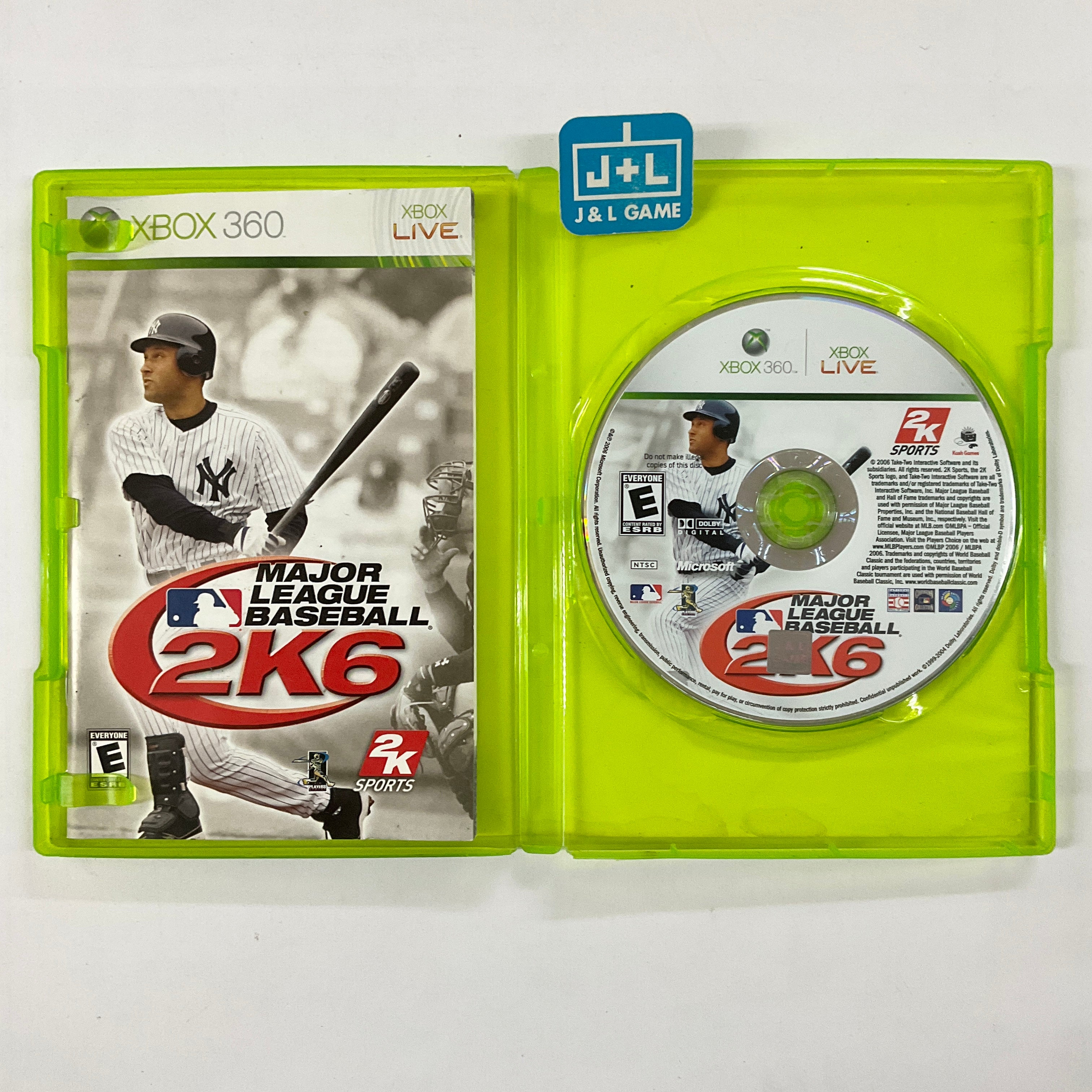 Major League Baseball 2K6 - Xbox 360 [Pre-Owned] Video Games 2K Sports   