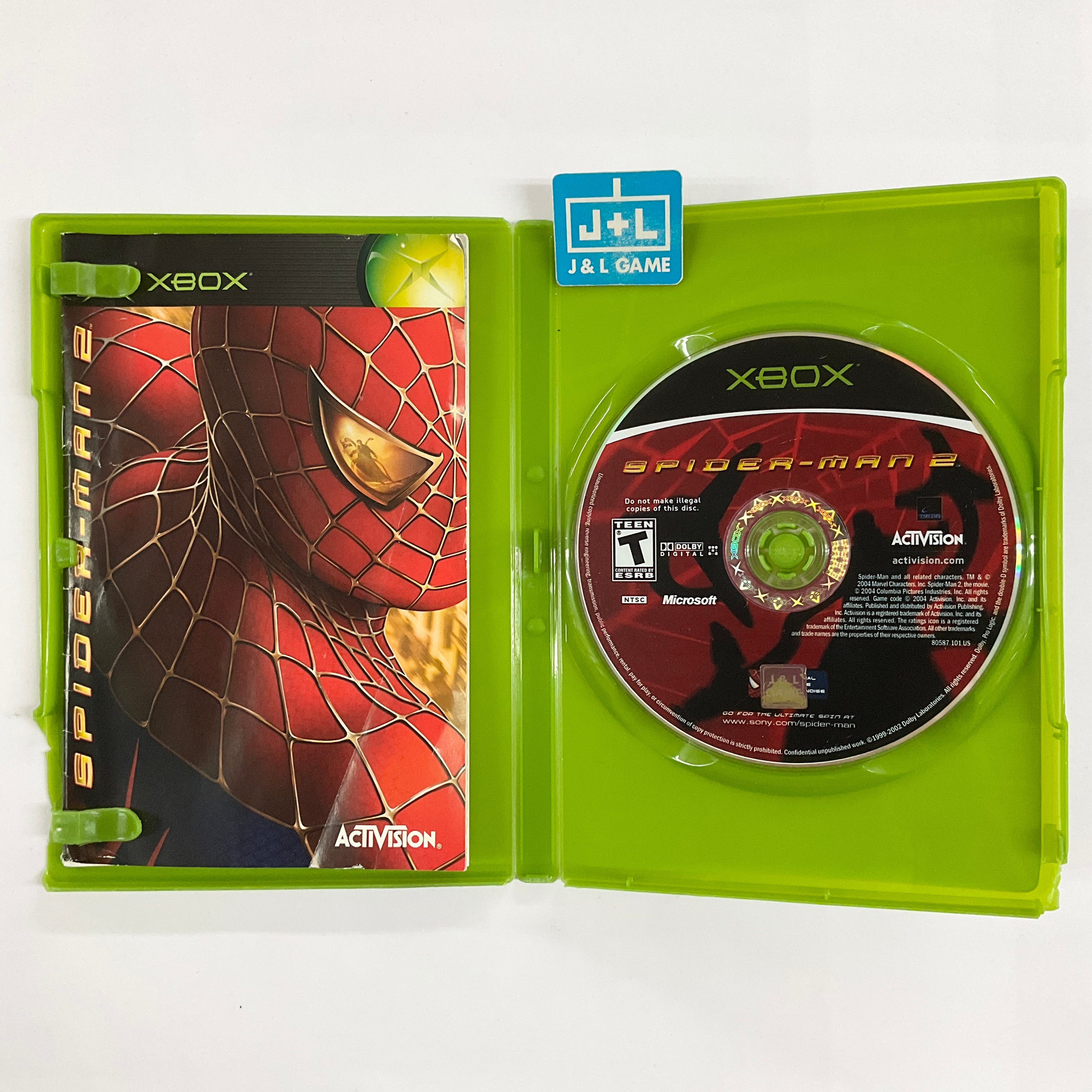 Spider-Man 2 - (XB) Xbox [Pre-Owned] Video Games Activision   