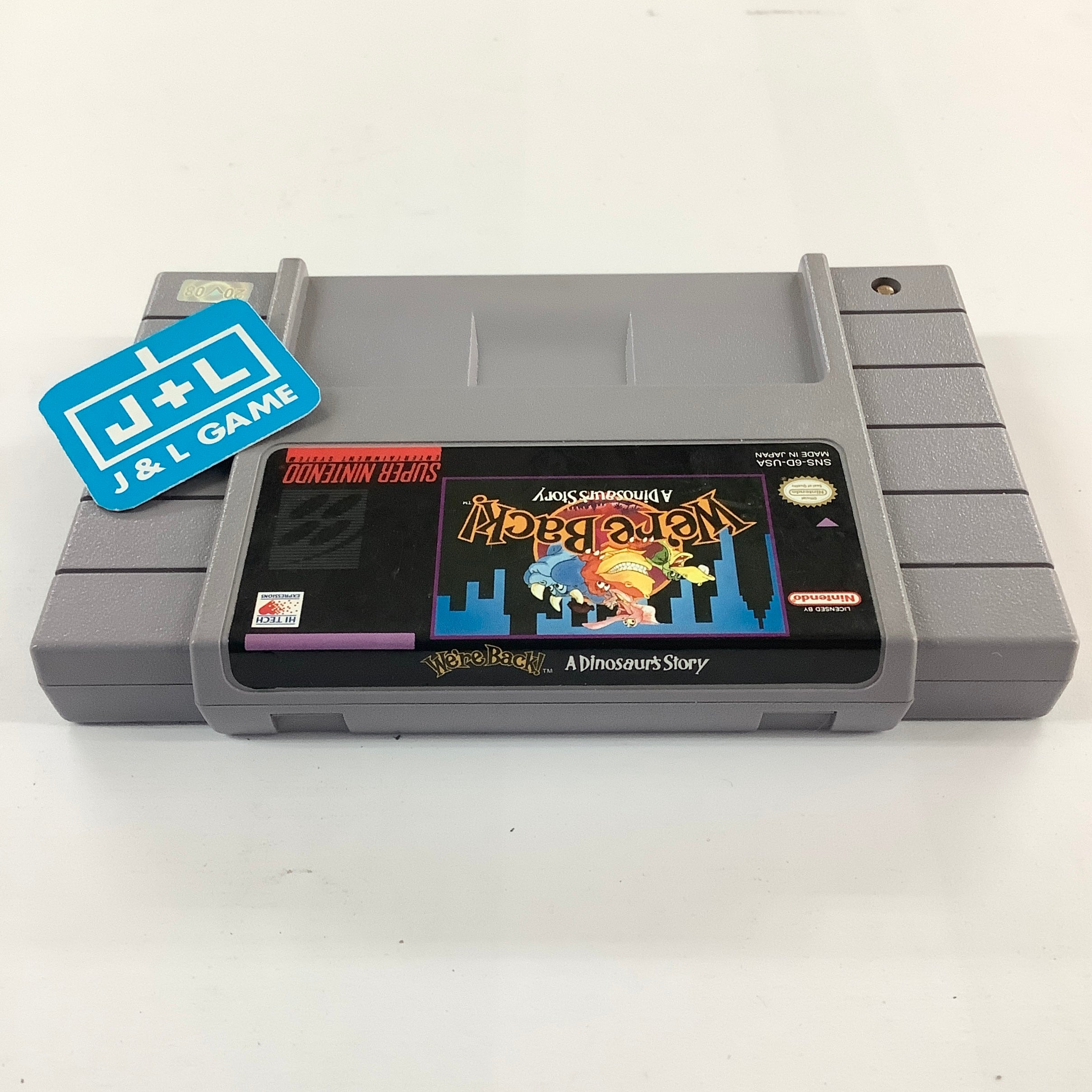 We're Back! A Dinosaur's Story - (SNES) Super Nintendo [Pre-Owned] Video Games Hi Tech Expressions   