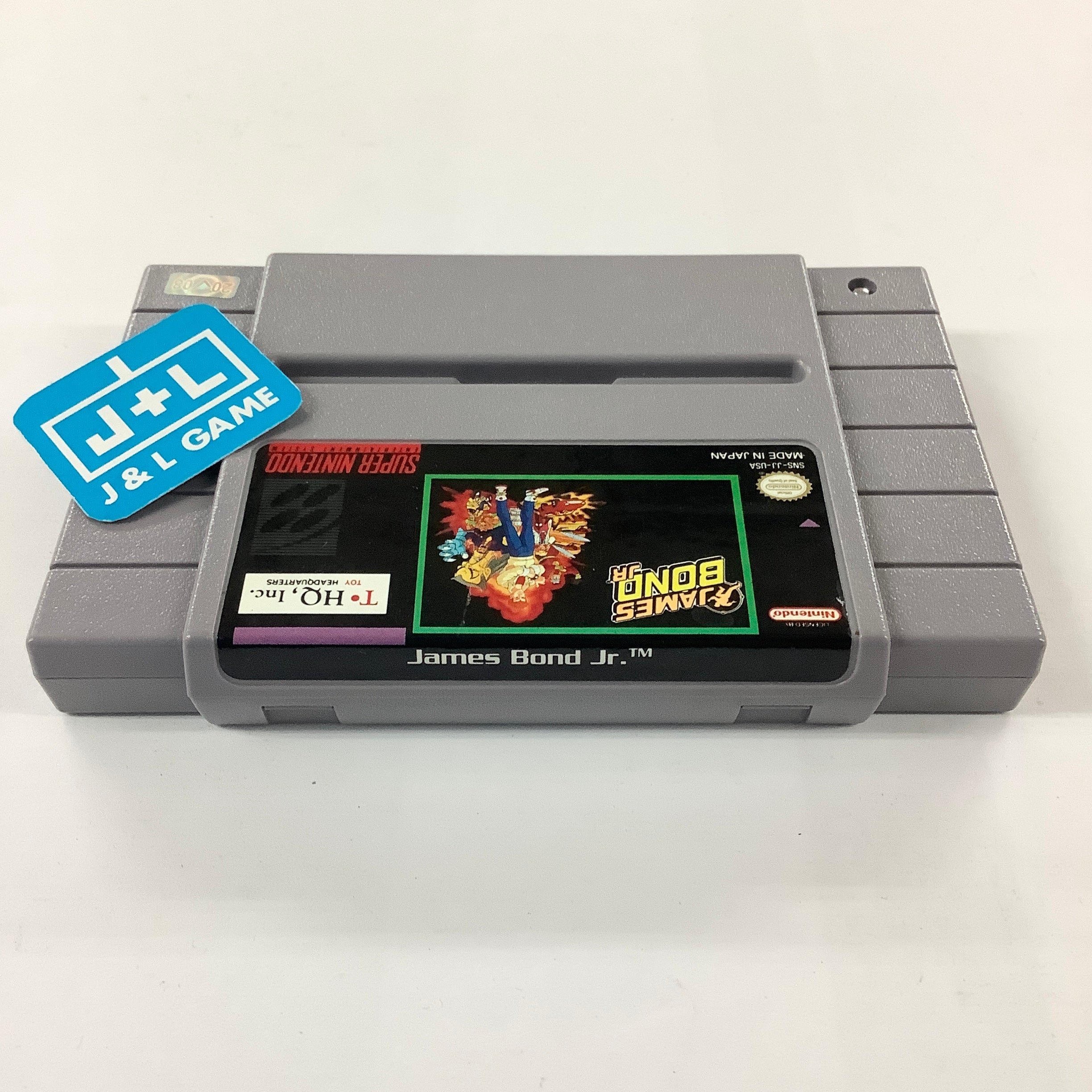 James Bond Jr. - (SNES) Super Nintendo [Pre-Owned] Video Games THQ   