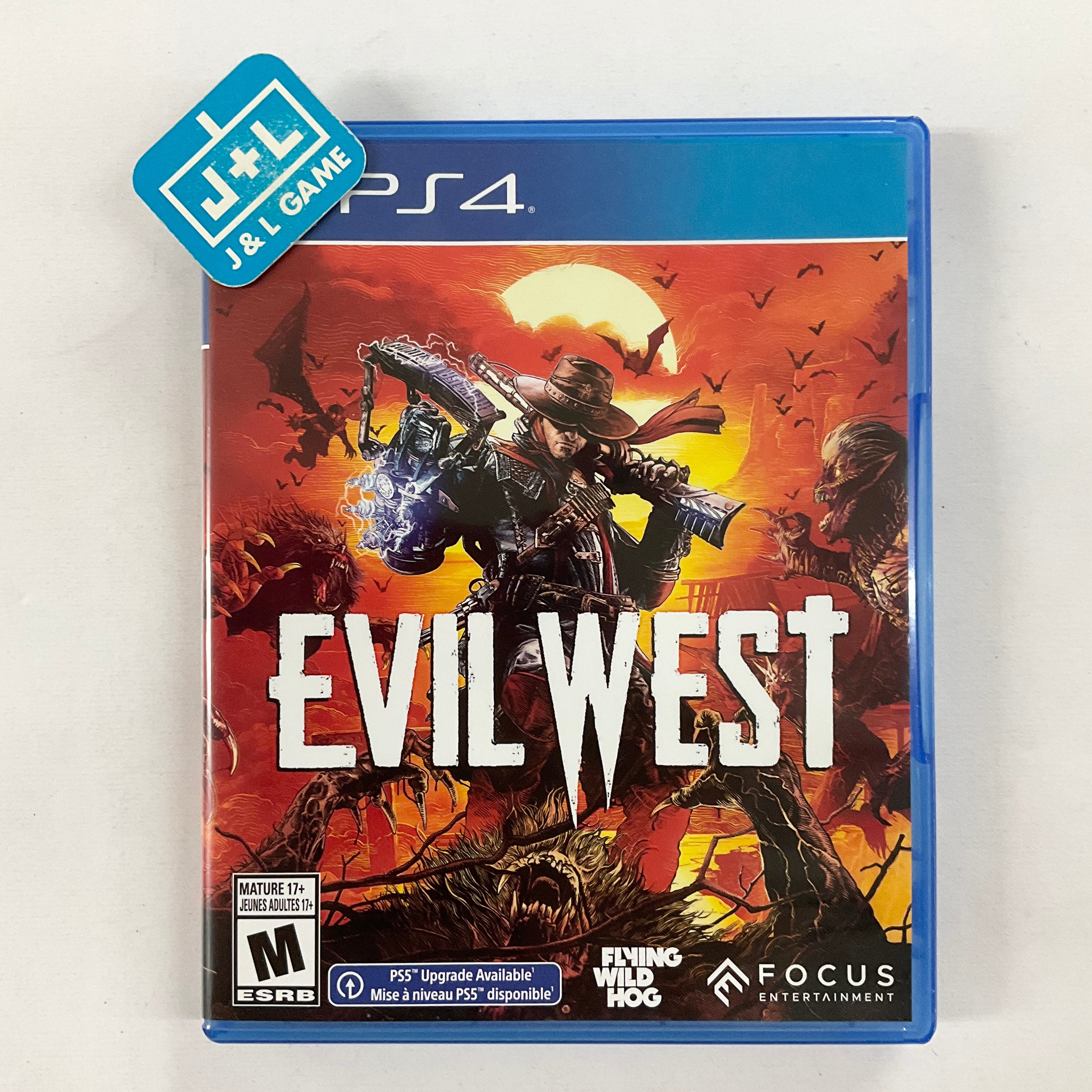 Evil West - (PS4) PlayStation 4 [Pre-Owned] Video Games Focus Home Interactive   