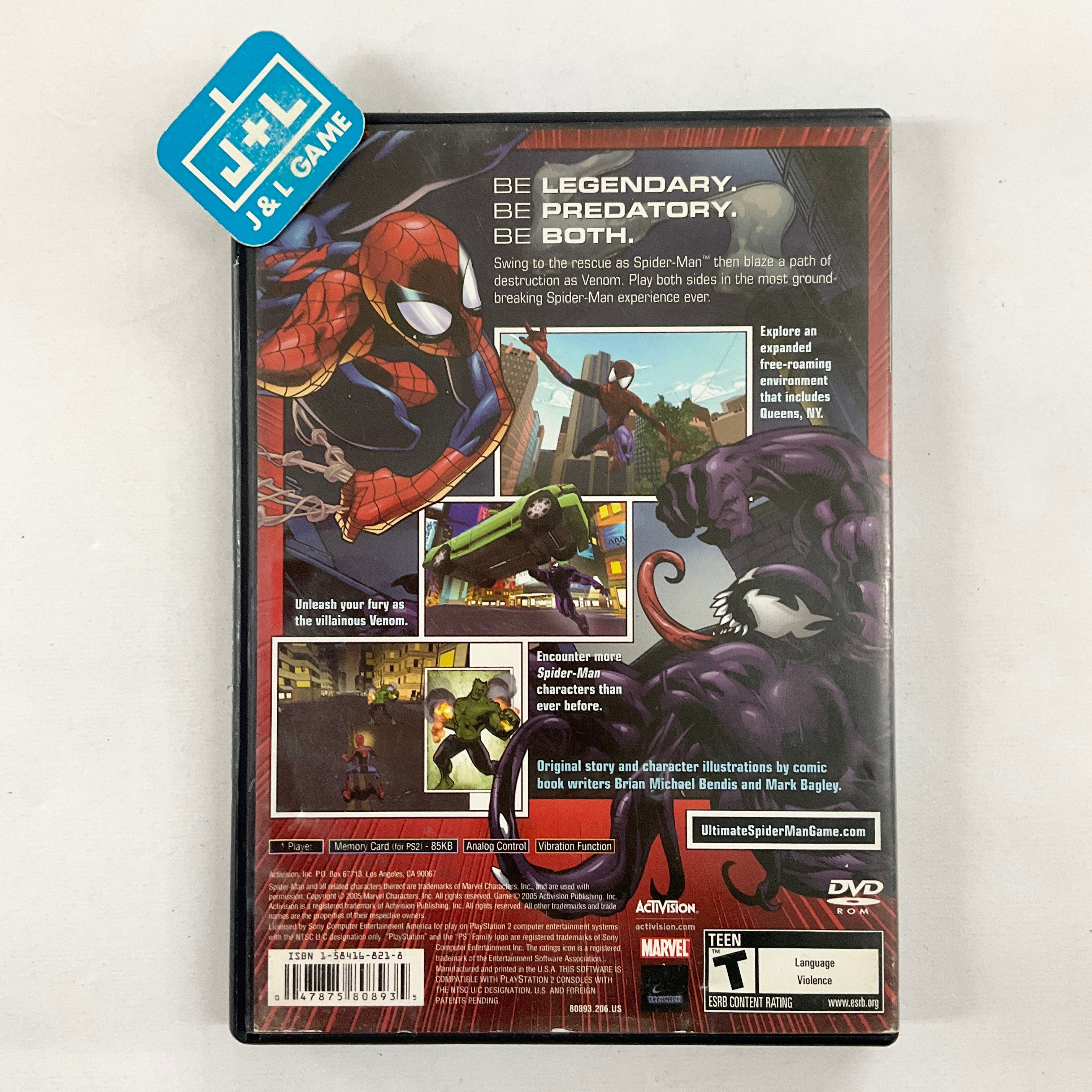 Ultimate Spider-Man - (PS2) PlayStation 2 [Pre-Owned] Video Games Activision   