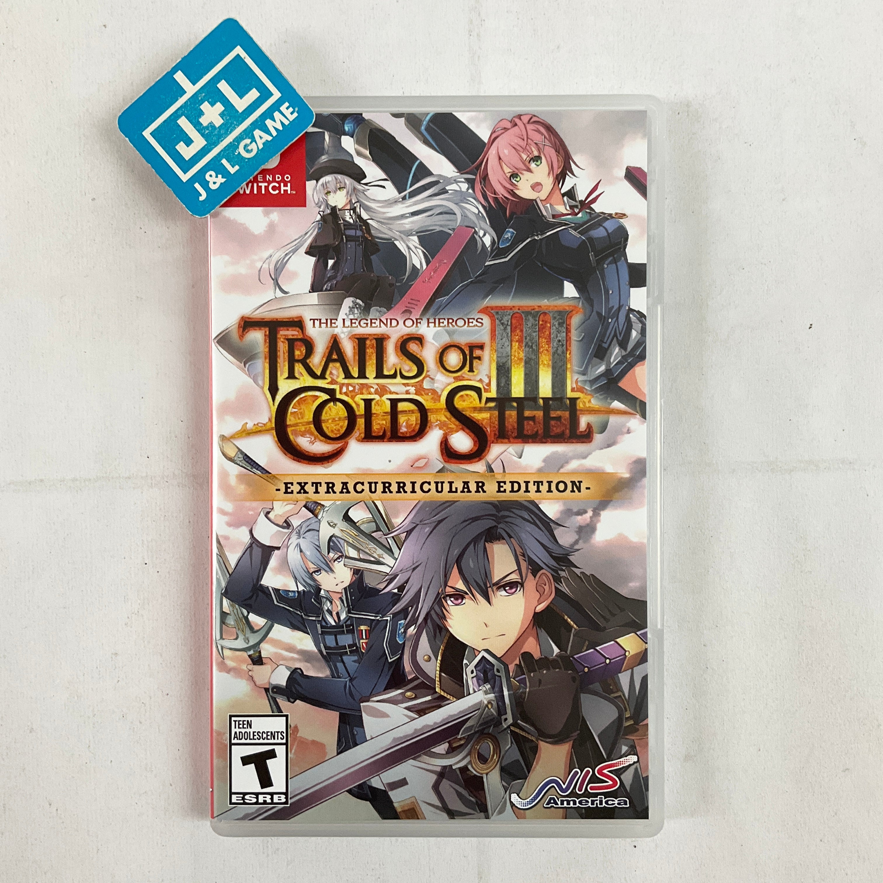 The Legend of Heroes: Trails of Cold Steel III (Extracurricular Edition) - (NSW) Nintendo Switch [Pre-Owned] Video Games NIS America   