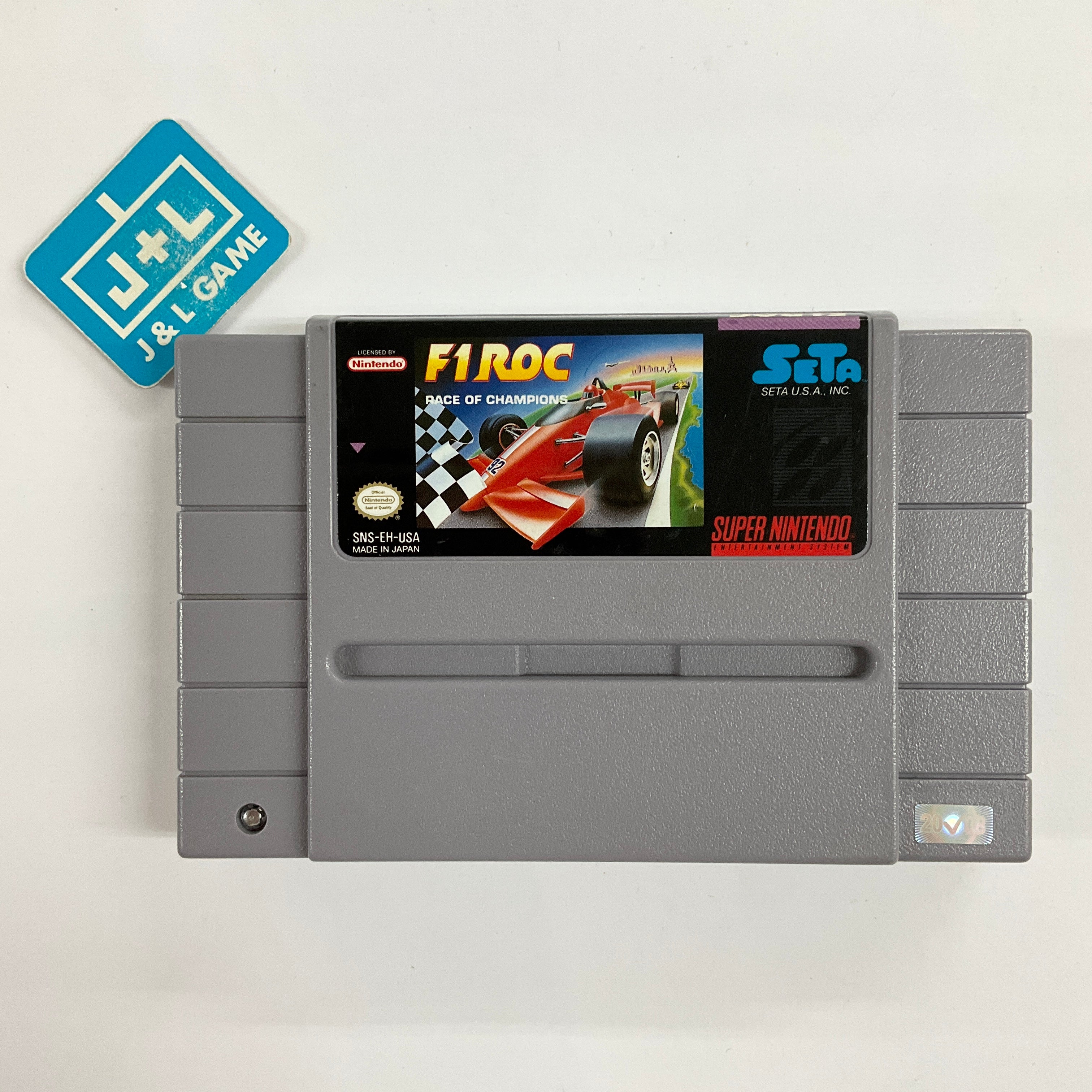 F1 ROC: Race of Champions - (SNES) Super Nintendo [Pre-Owned] Video Games Seta Corporation   