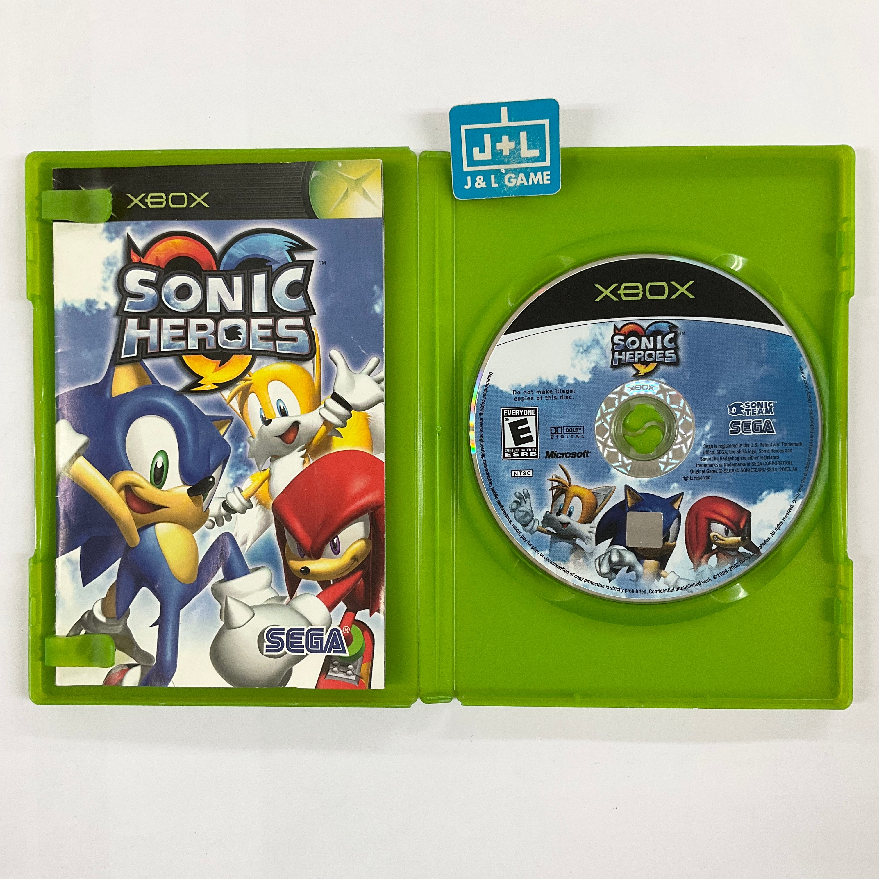 Sonic Heroes - (XB) Xbox [Pre-Owned] Video Games Sega   