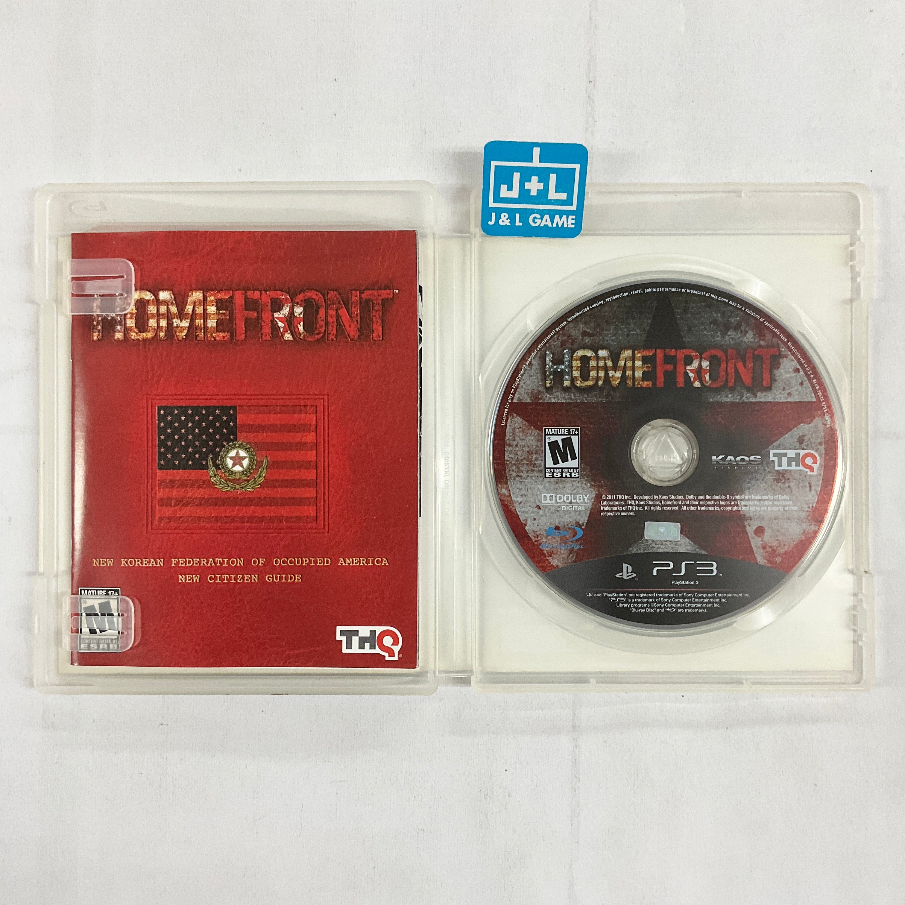 Homefront - (PS3) PlayStation 3 [Pre-Owned] Video Games THQ   