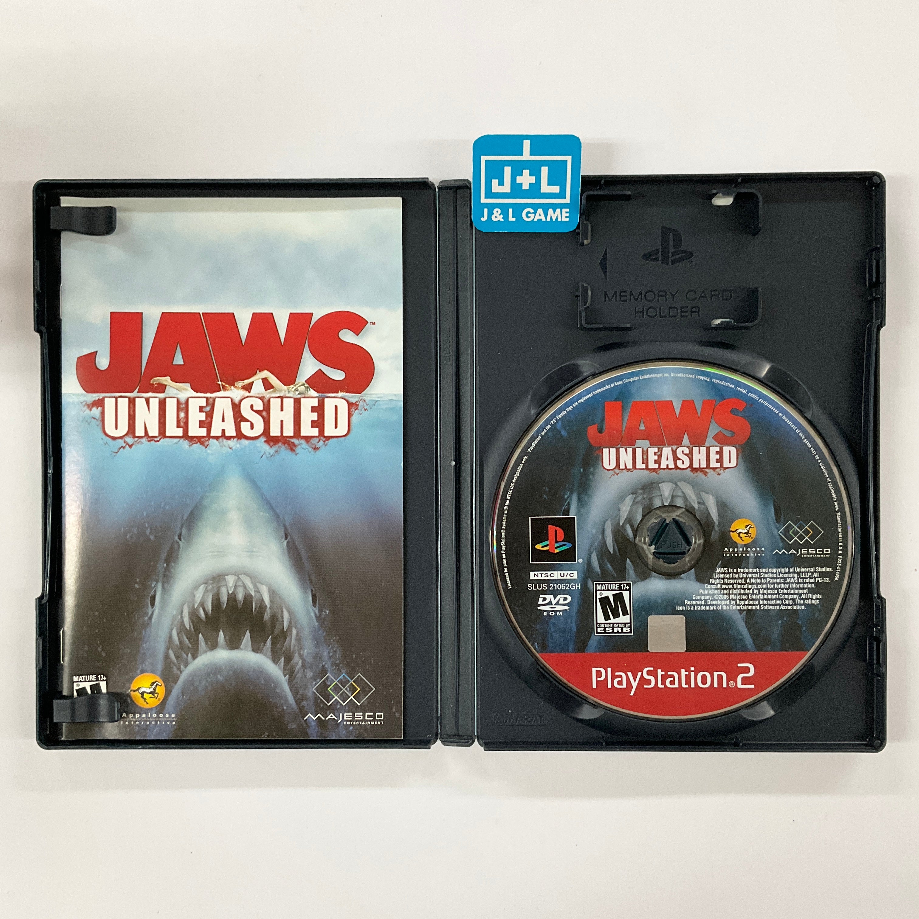 Jaws Unleashed (Greatest Hits) - (PS2) PlayStation 2 [Pre-Owned] Video Games Majesco   