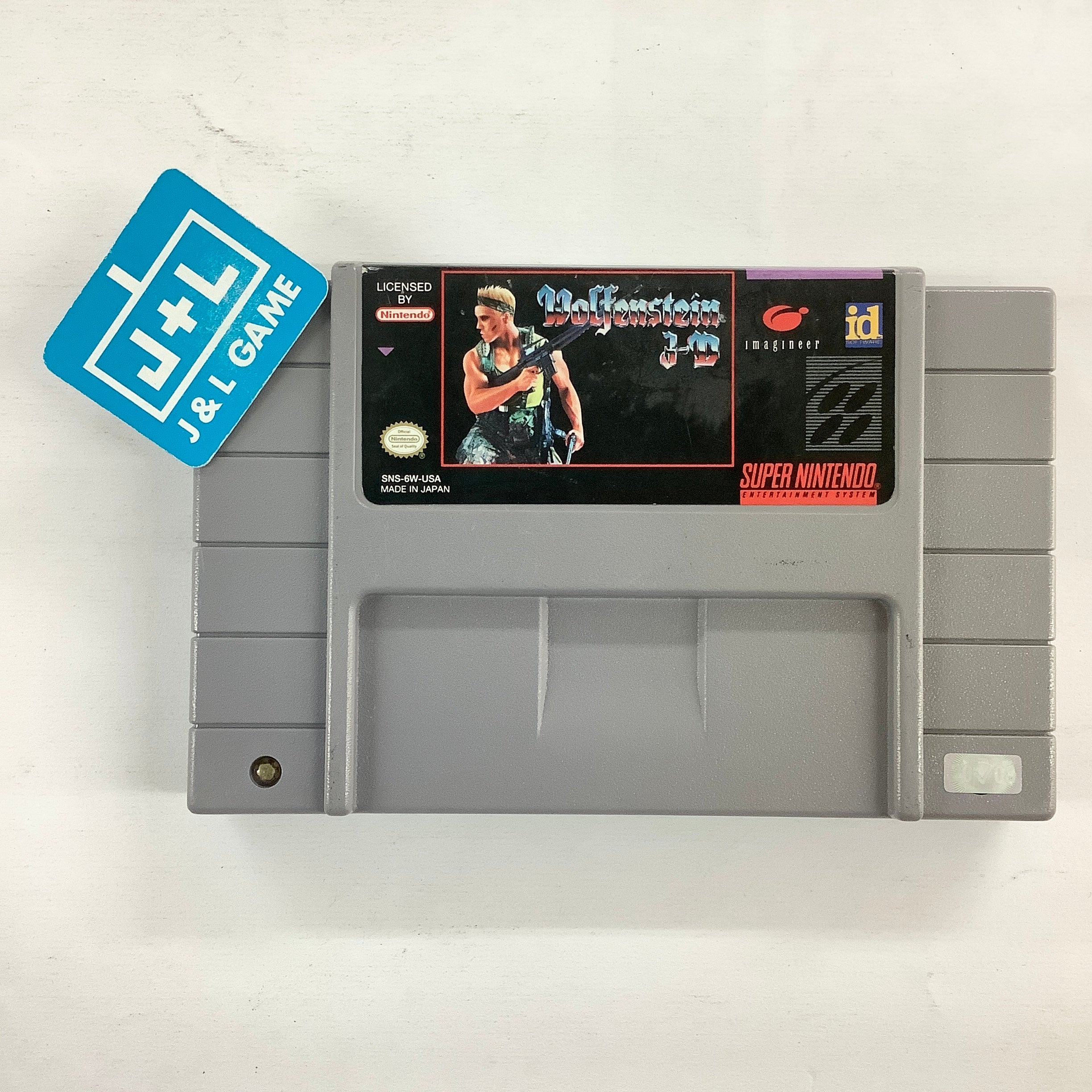 Wolfenstein 3D - (SNES) Super Nintendo [Pre-Owned] Video Games Imagineer   