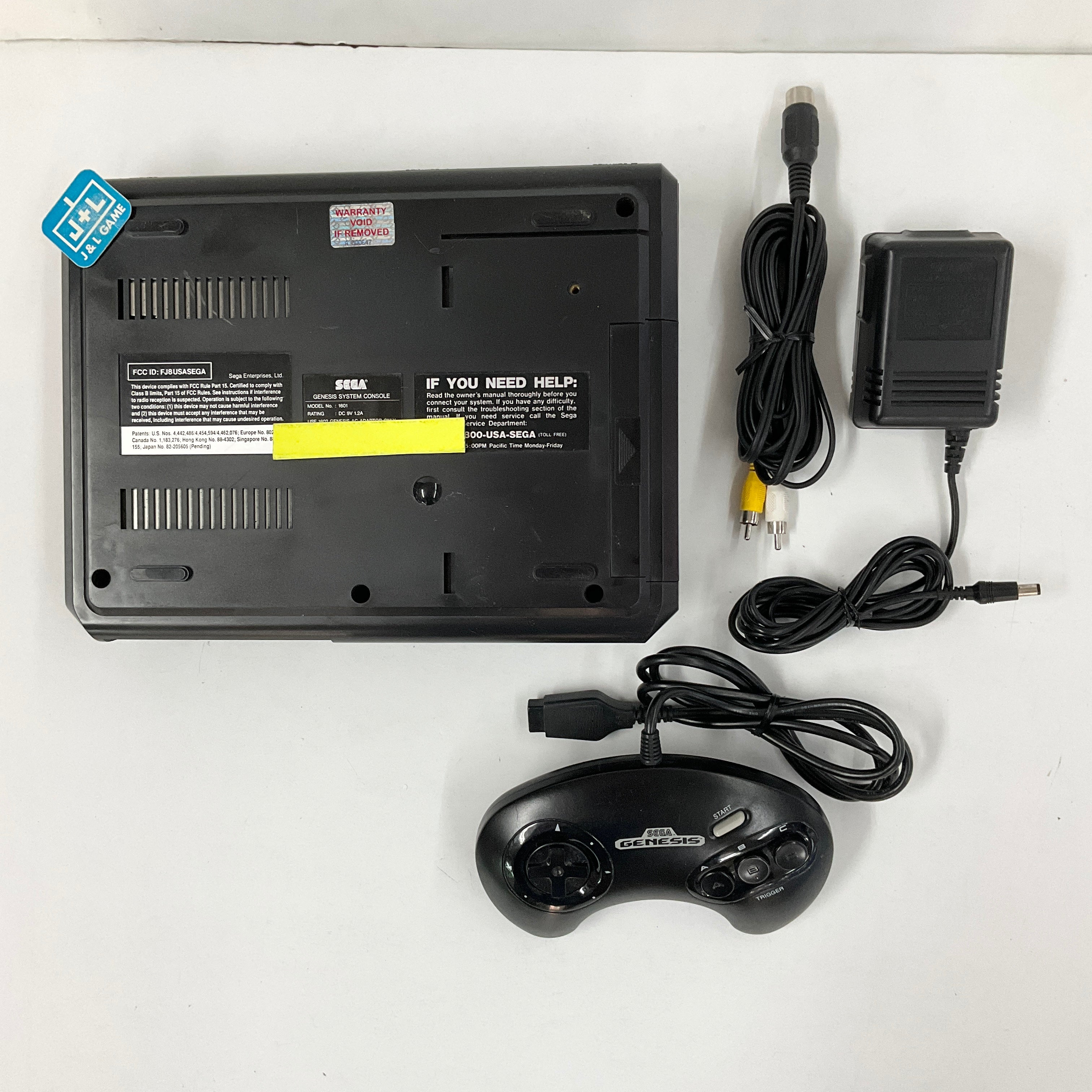 Sega Genesis 1 (Original Model) Console System - (SG) SEGA Genesis [Pre-Owned] Consoles SEGA   