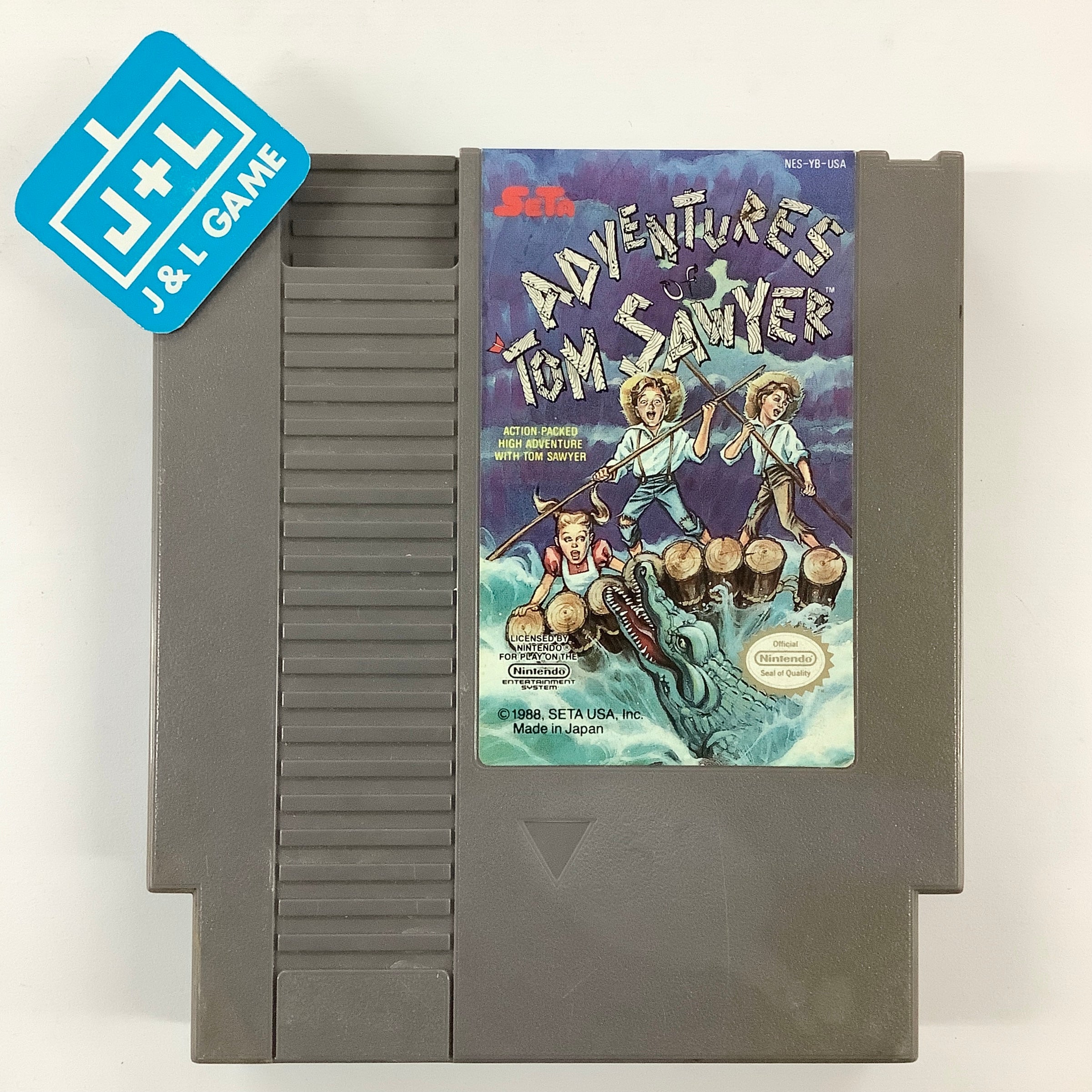 Adventures of Tom Sawyer - (NES) Nintendo Entertainment System [Pre-Owned] Video Games Seta Corporation   