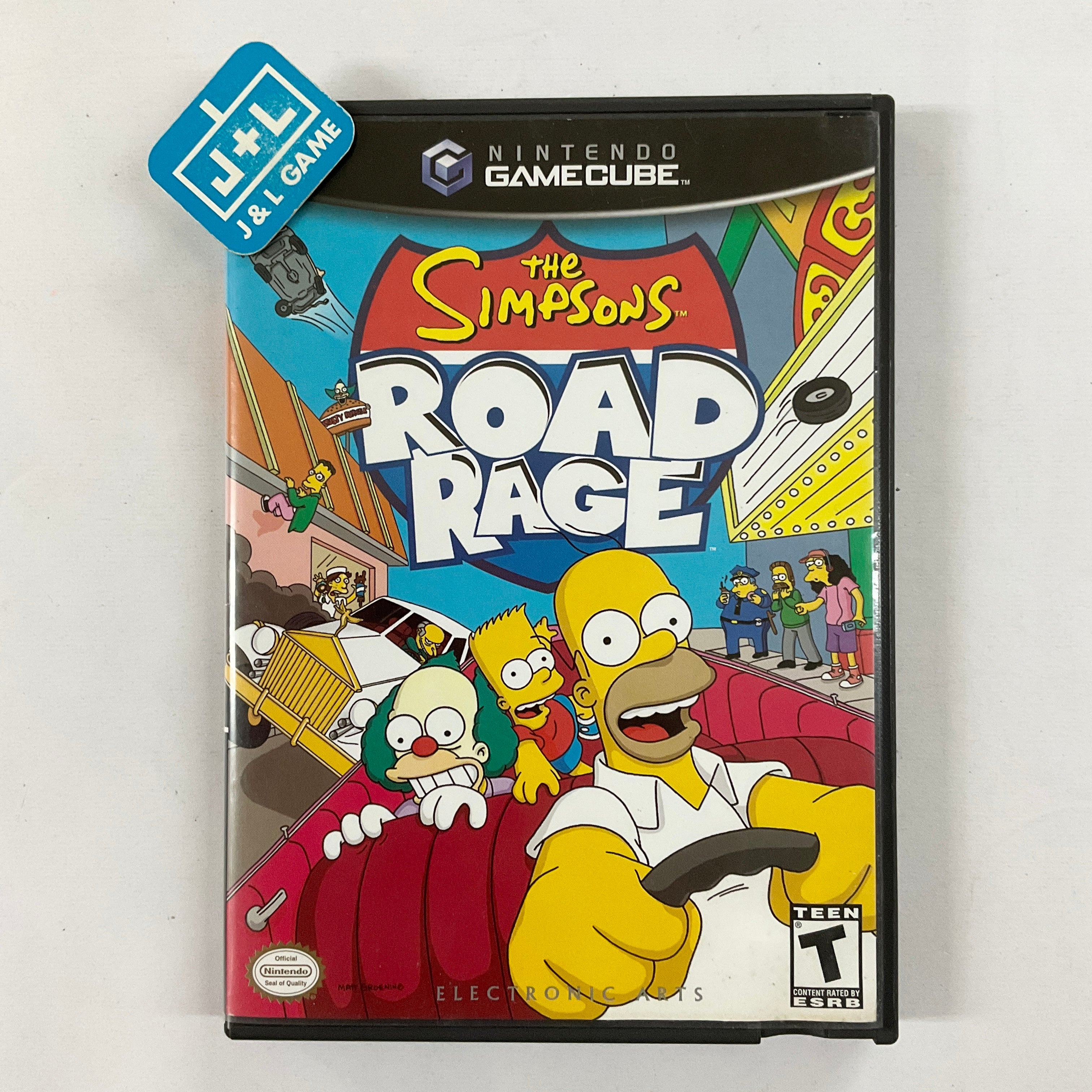 The Simpsons: Road Rage - (GC) GameCube [Pre-Owned] Video Games Electronic Arts   