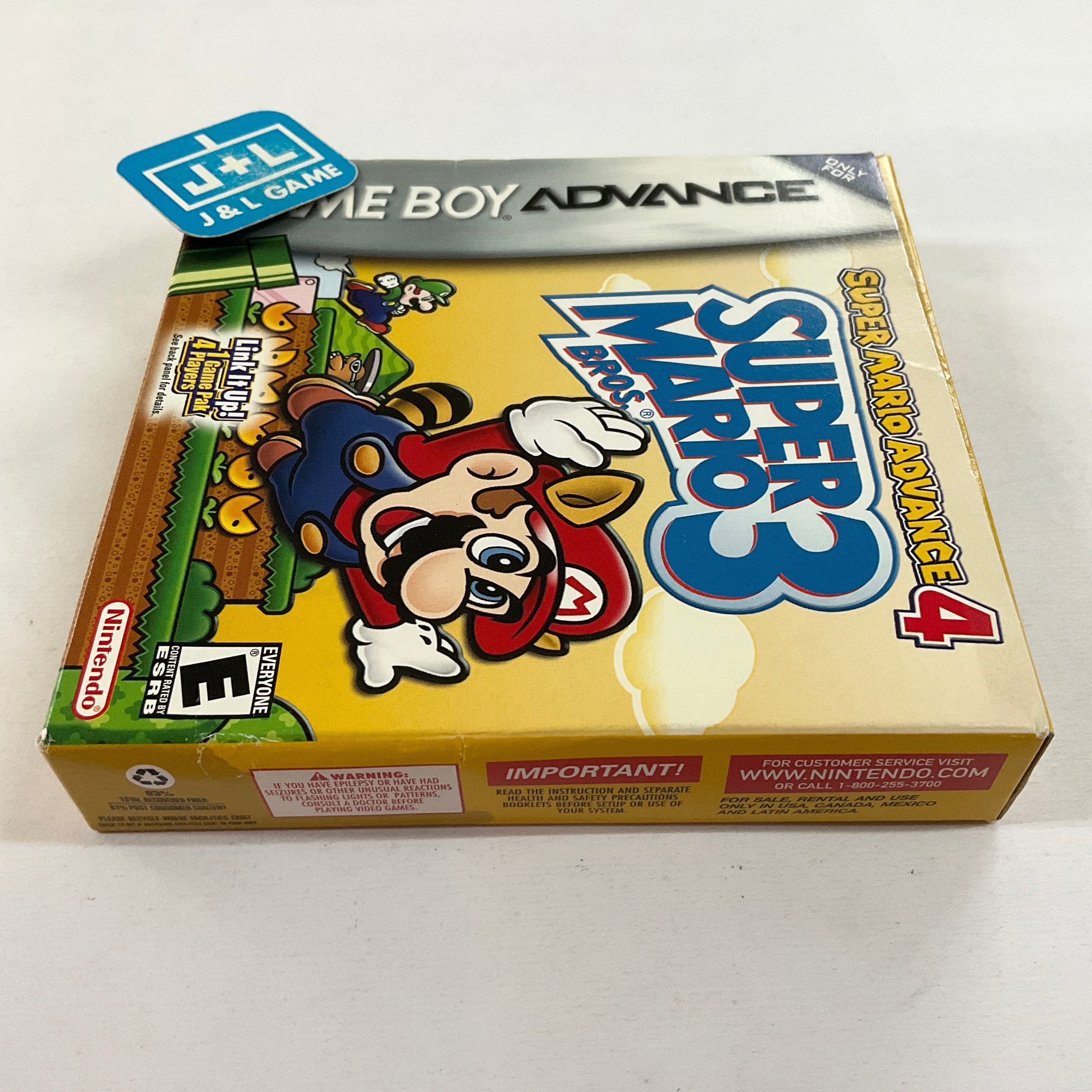 Super Mario Advance 4: Super Mario Bros. 3 - (GBA) Game Boy Advance [Pre-Owned] Video Games Nintendo   