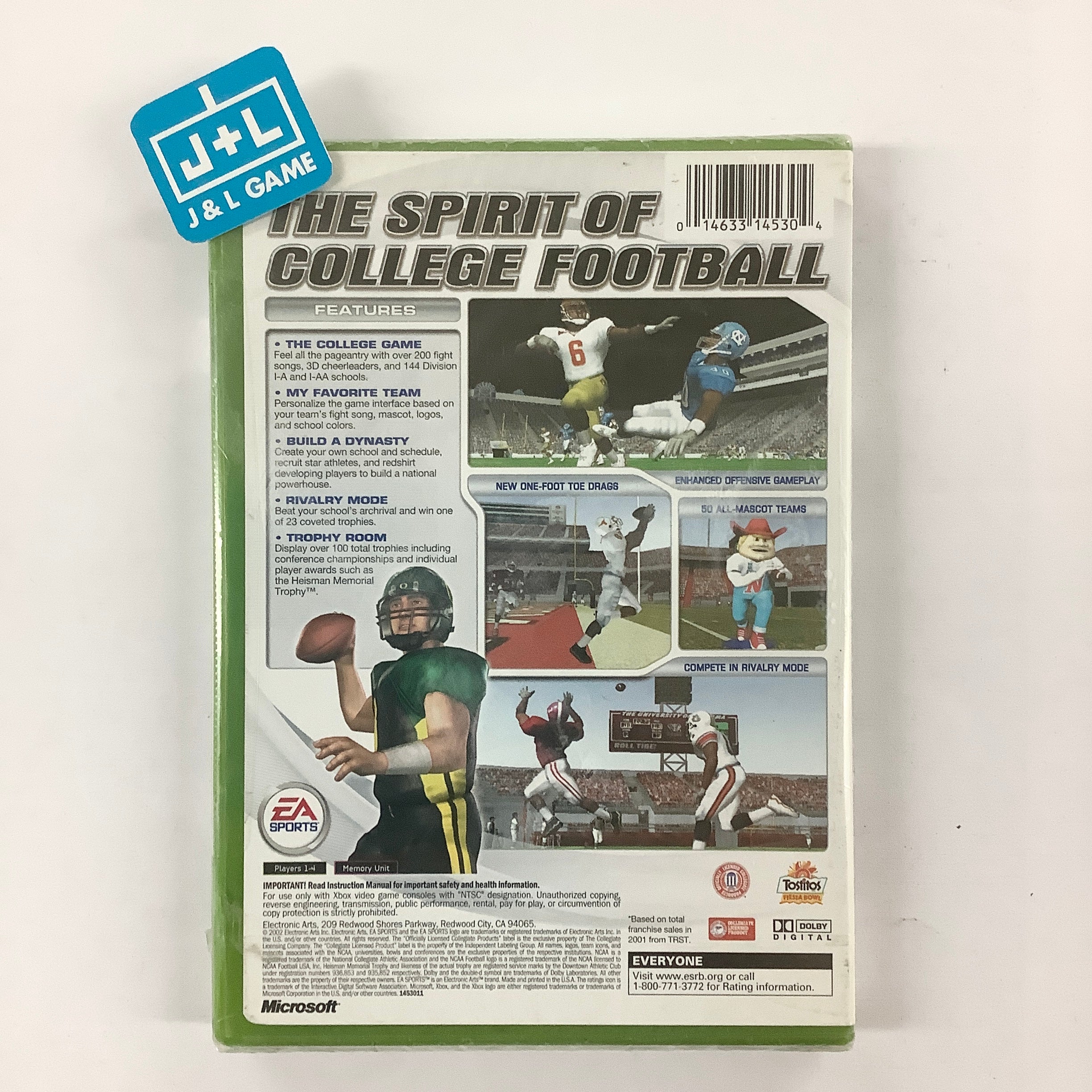 NCAA Football 2003 - (XB) Xbox Video Games EA Sports   