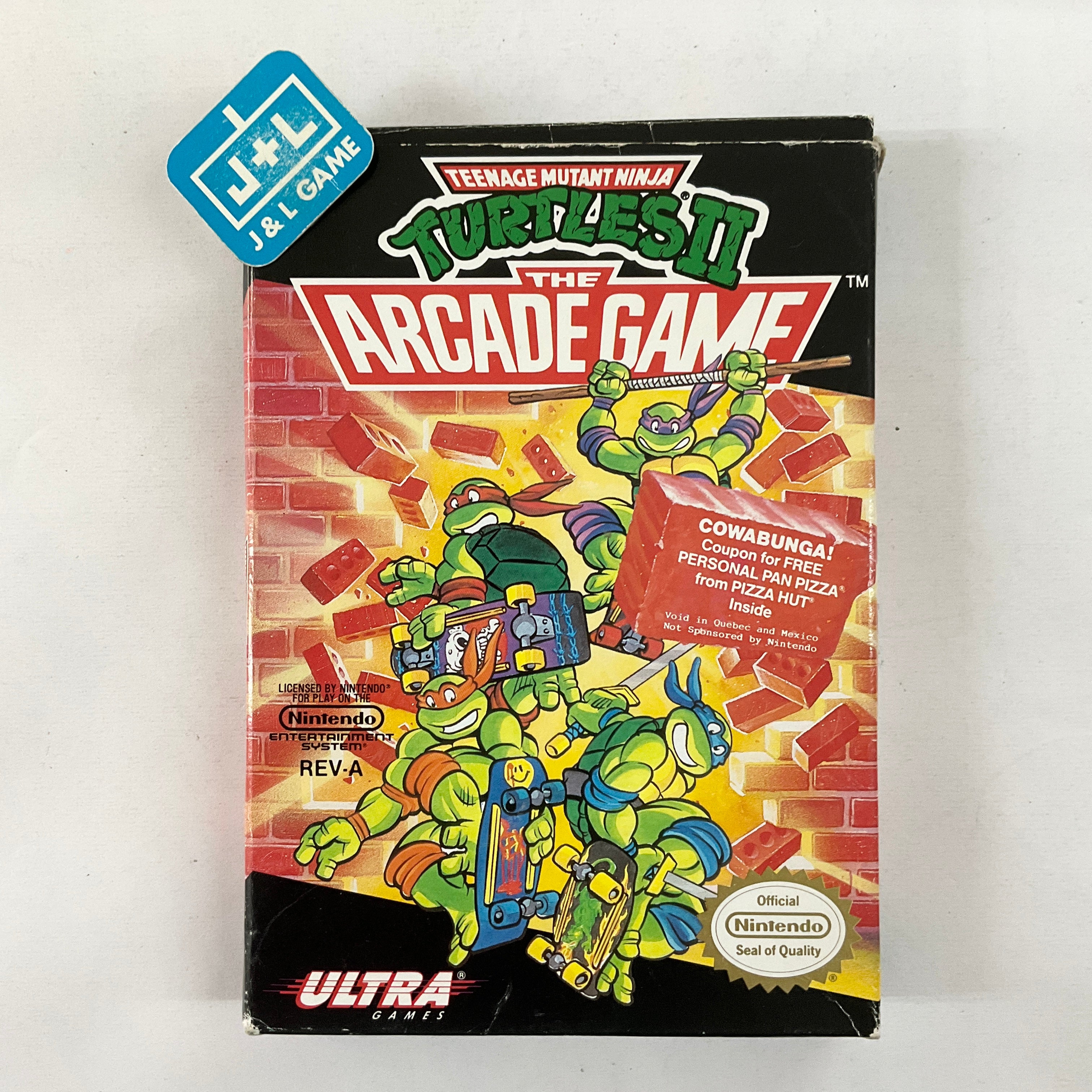 Teenage Mutant Ninja Turtles II: The Arcade Game - (NES) Nintendo Entertainment System [Pre-Owned] Video Games Ultra   