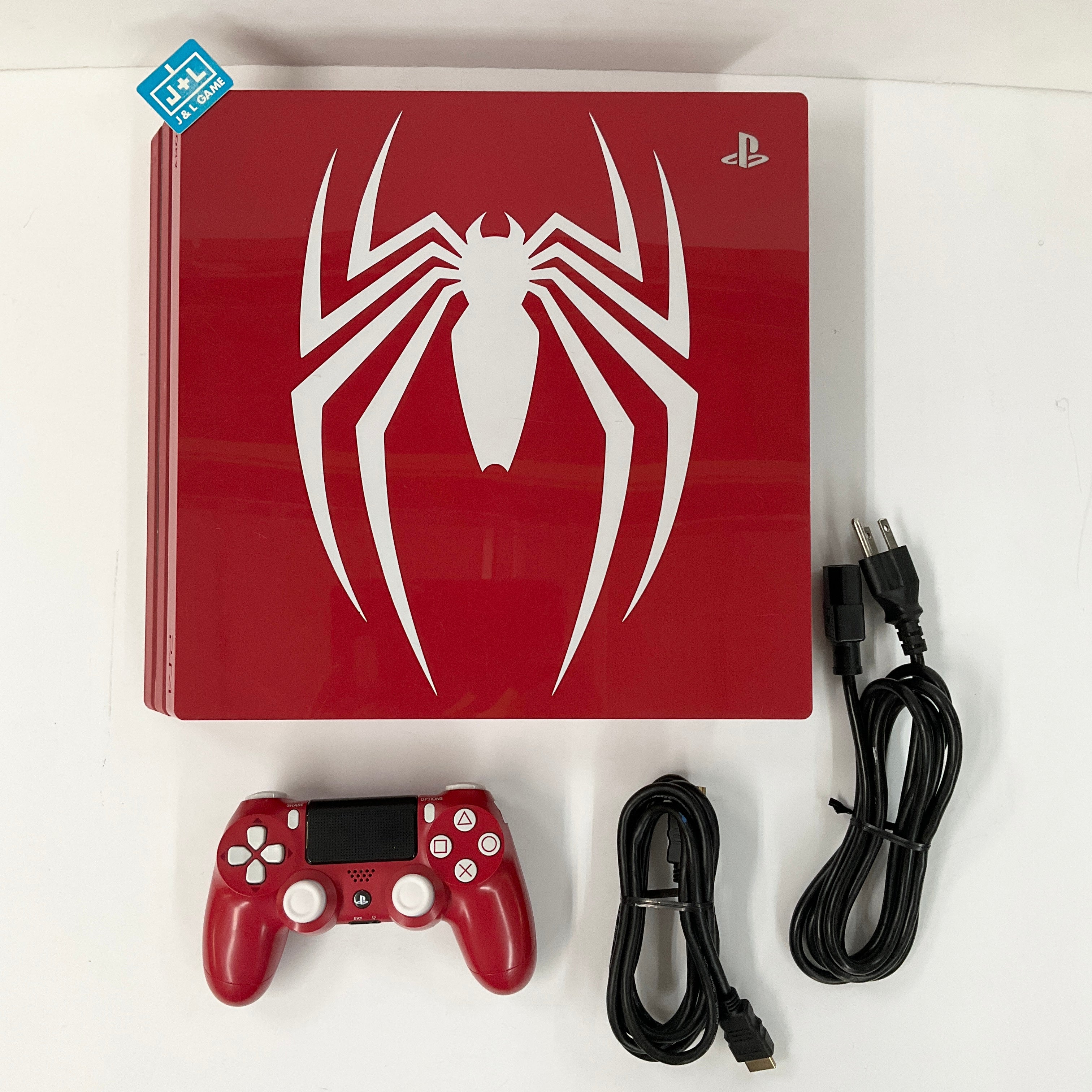 SONY PlayStation 4 Pro 1TB Limited Edition Console (Marvel's Spider-Man Bundle) - (PS4) PlayStation 4 [Pre-Owned] Consoles Sony   