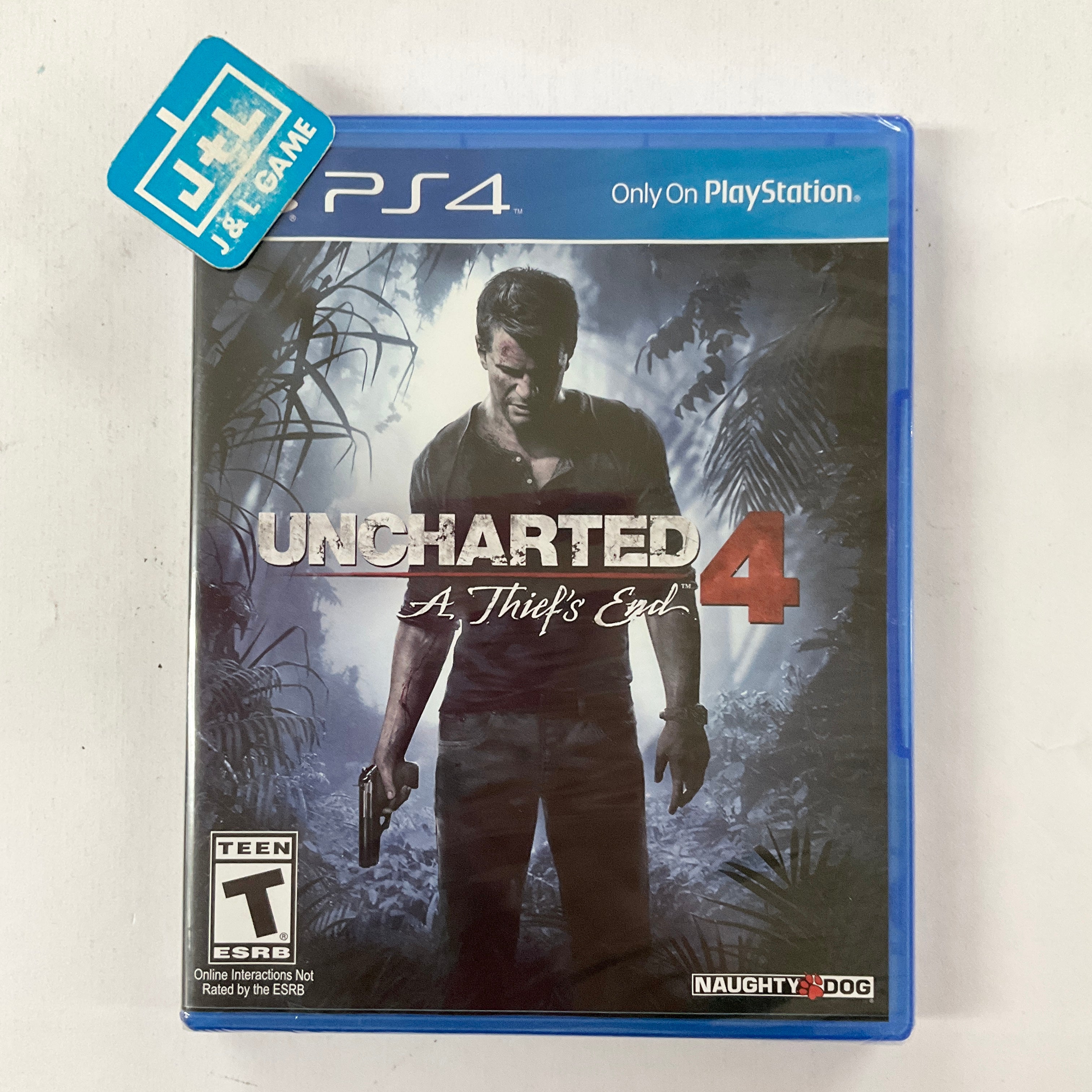 Uncharted 4: A Thief's End (NFR) - (PS4) PlayStation 4 Video Games SCEA   