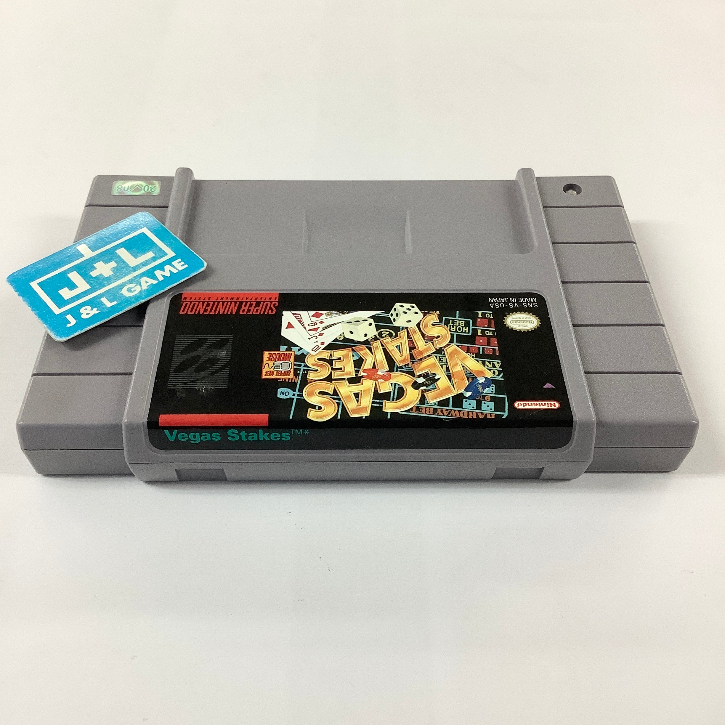 Vegas Stakes - (SNES) Super Nintendo [Pre-Owned] Video Games Nintendo   