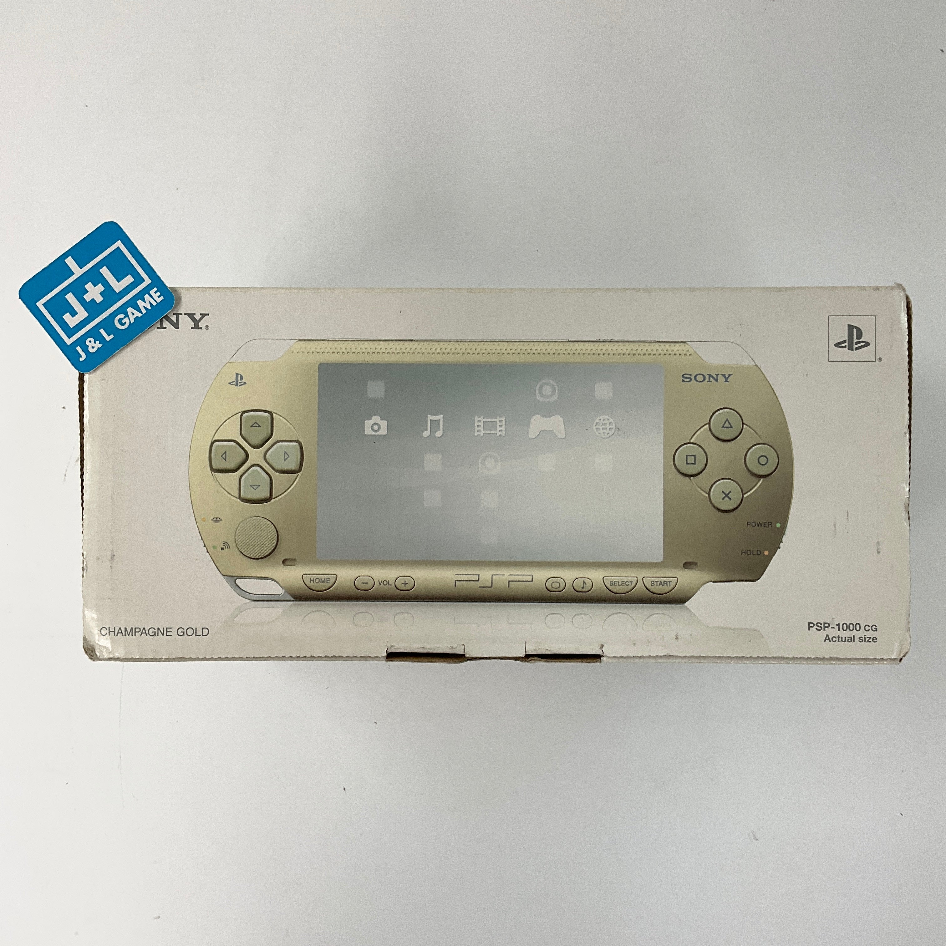 Sony PlayStation Portable 1000 Console (Champagne Gold) - Sony PSP [Pre-Owned] (Japanese Import) Consoles Sony   