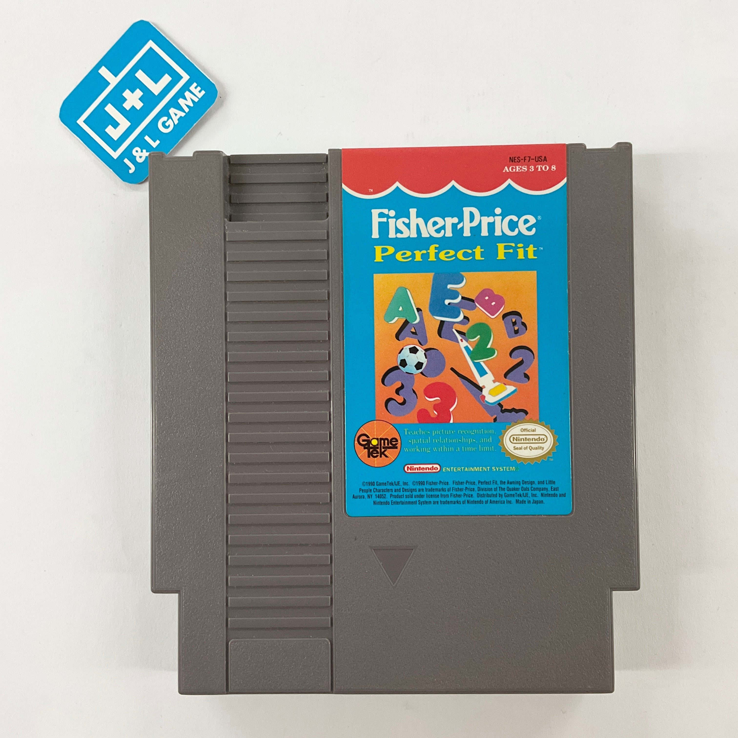 Fisher-Price: Perfect Fit - (NES) Nintendo Entertainment System [Pre-Owned] Video Games GameTek   