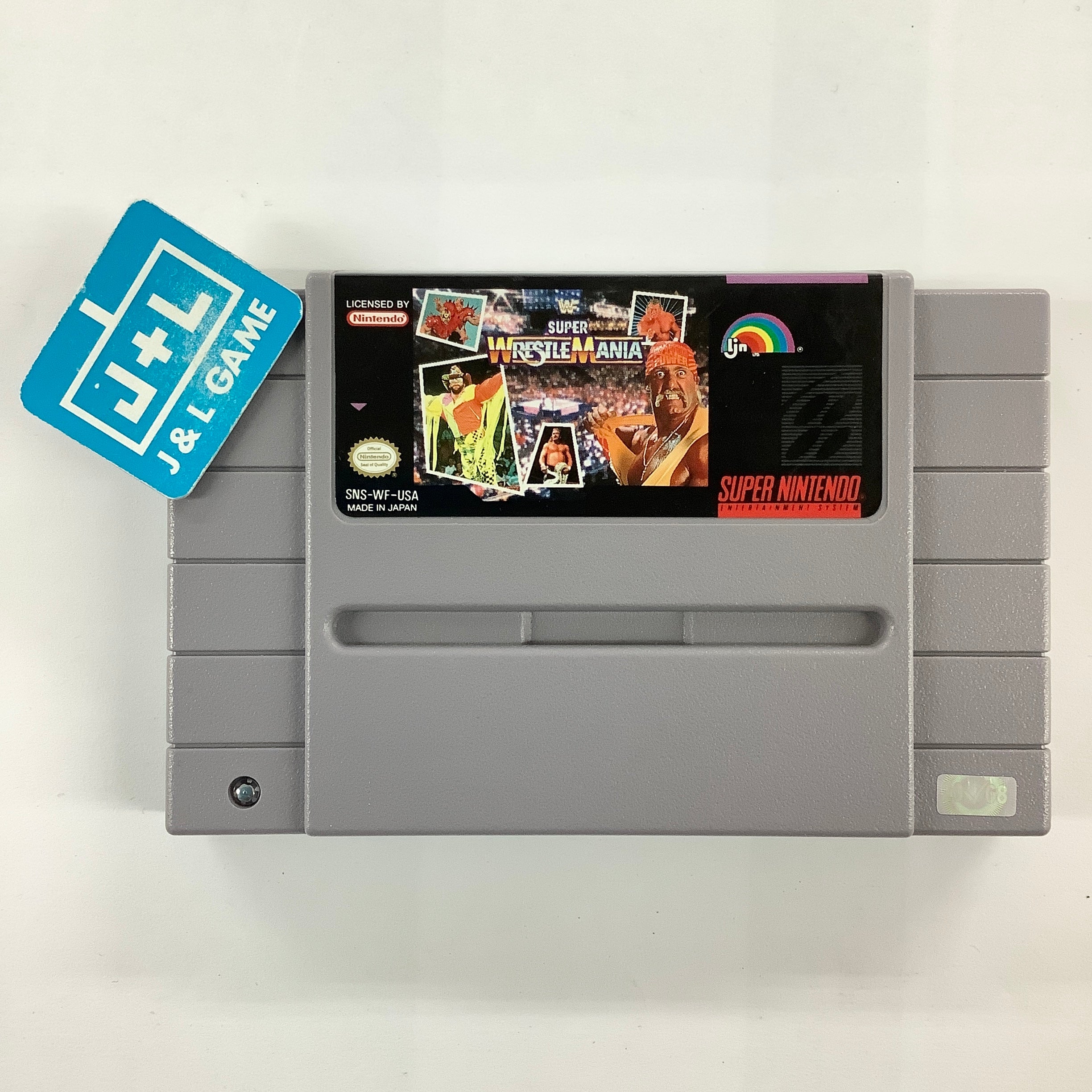 WWF Super WrestleMania - (SNES) Super Nintendo [Pre-Owned] Video Games LJN Ltd.   