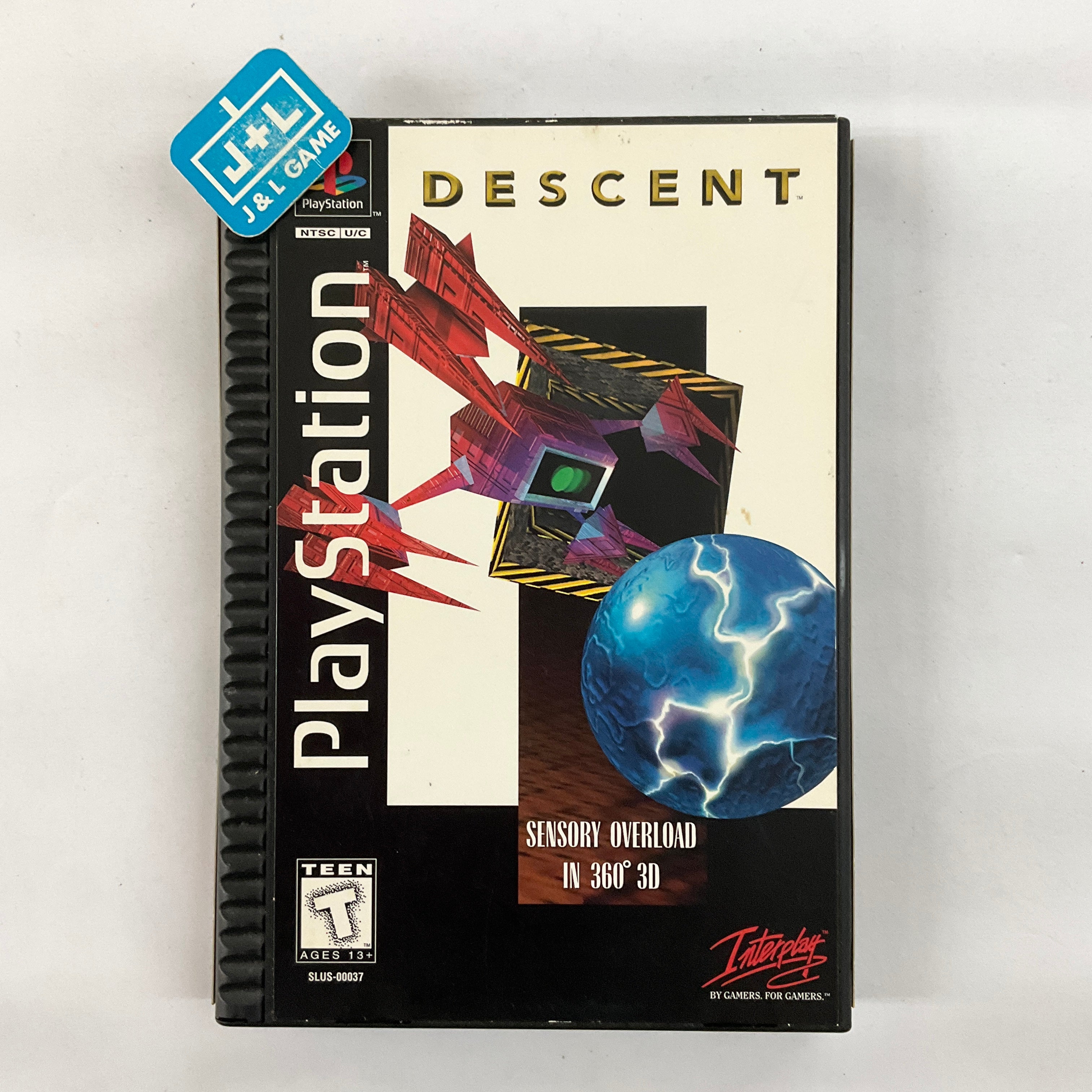 Descent (Long Box) - (PS1) Playstation 1 [Pre-Owned] Video Games Interplay   