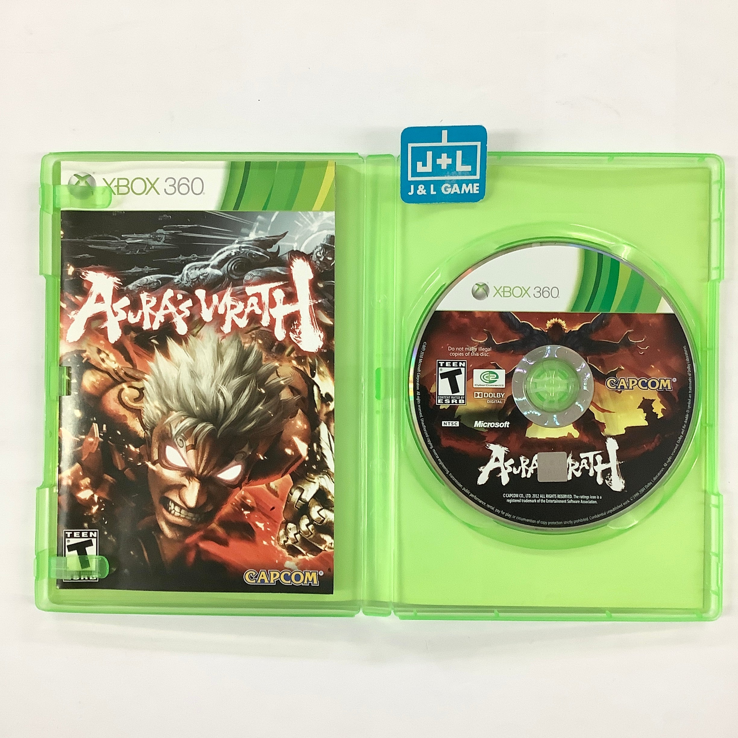 Asura's Wrath - Xbox 360 [Pre-Owned] Video Games Capcom   