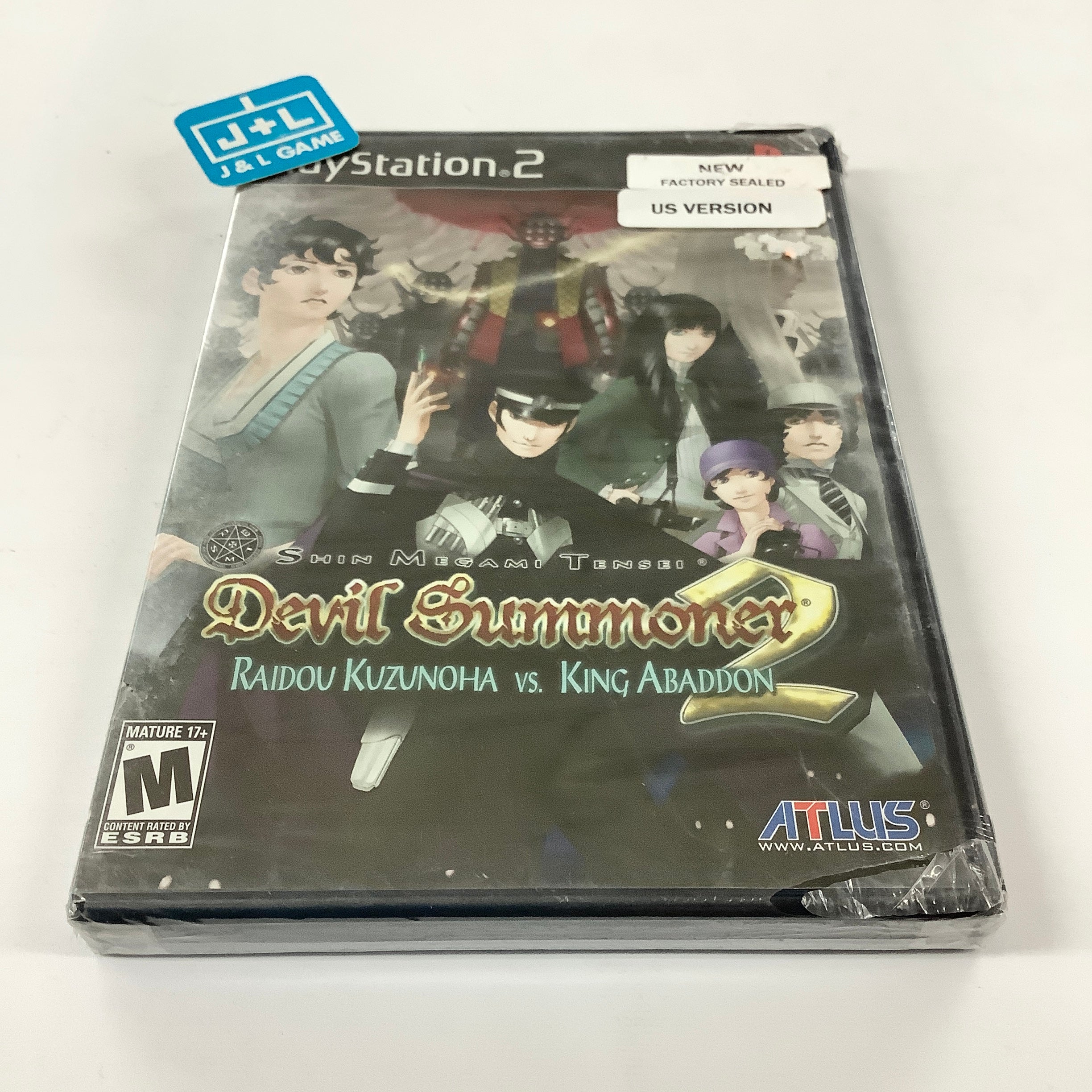 Shin Megami Tensei: Devil Summoner 2: Raidou Kuzunoha versus King Abaddon - (PS2) PlayStation 2 Video Games Atlus   