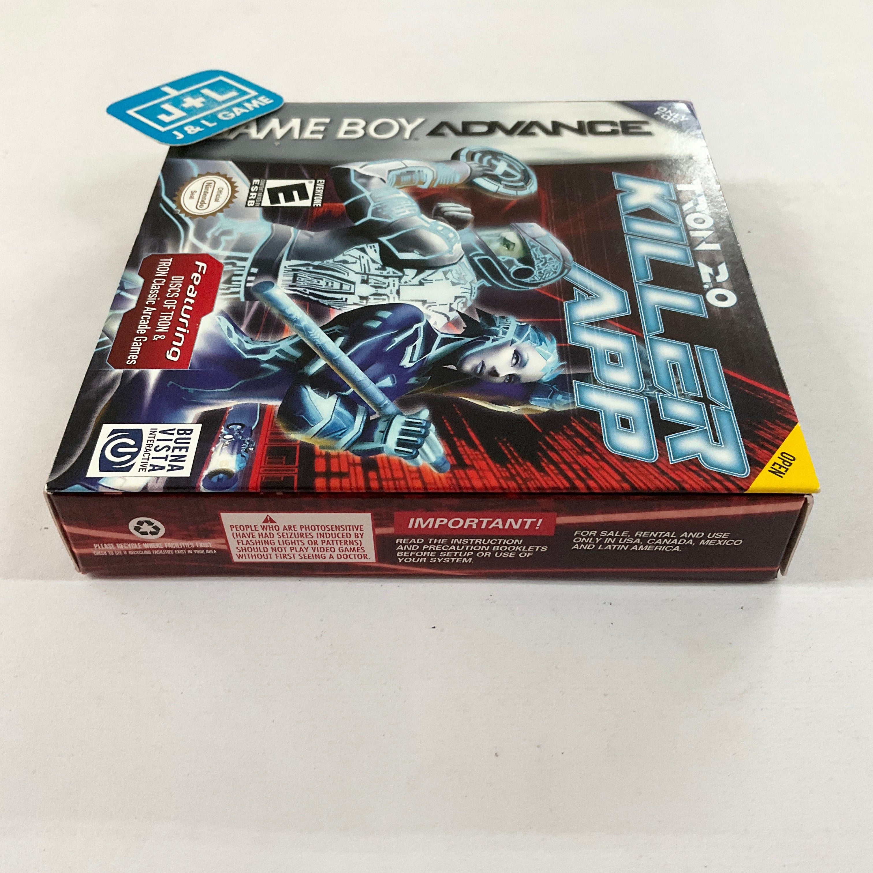 Tron 2.0: Killer App - (GBA) Game Boy Advance Video Games Buena Vista Interactive   