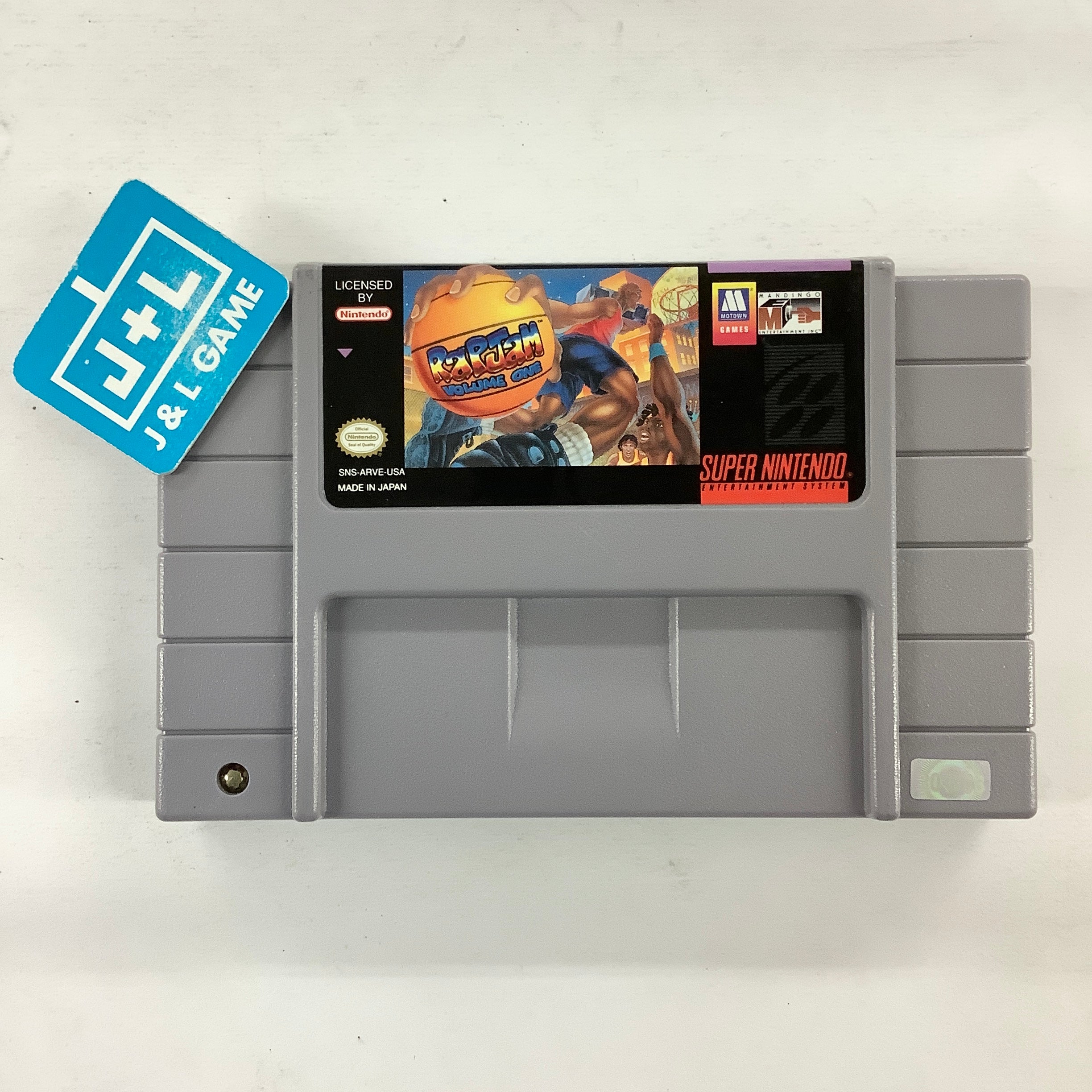 Rap Jam: Volume One - (SNES) Super Nintendo [Pre-Owned] Video Games Motown Games   