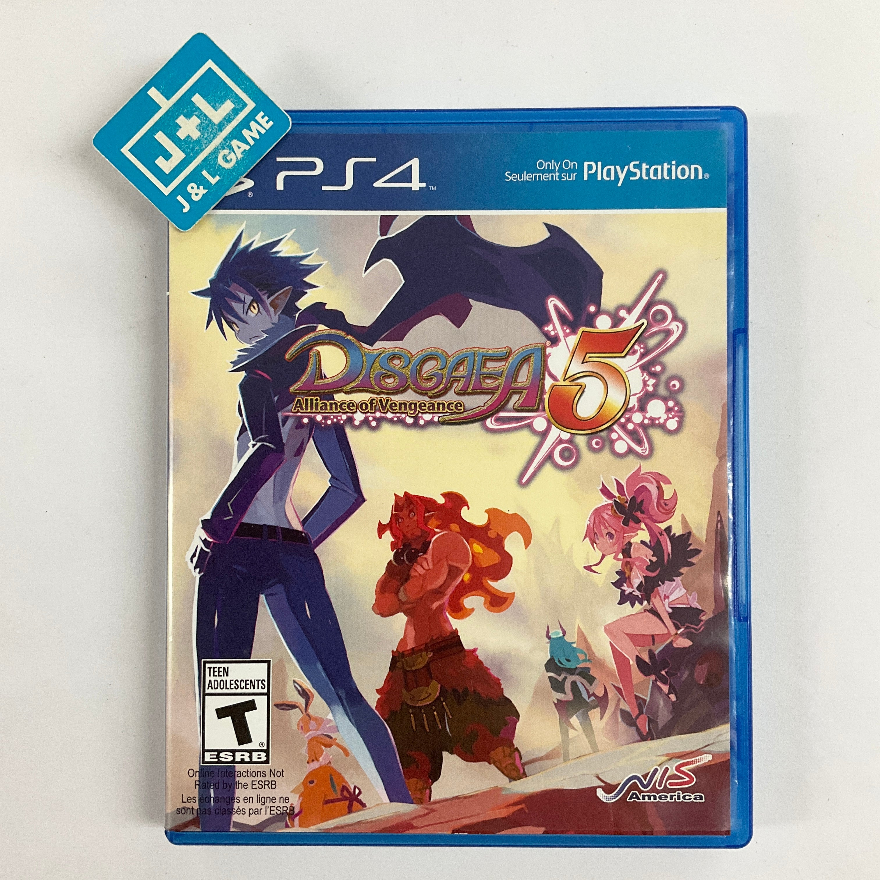 Disgaea 5: Alliance of Vengeance - (PS4) PlayStation 4 [Pre-Owned] Video Games NIS America   