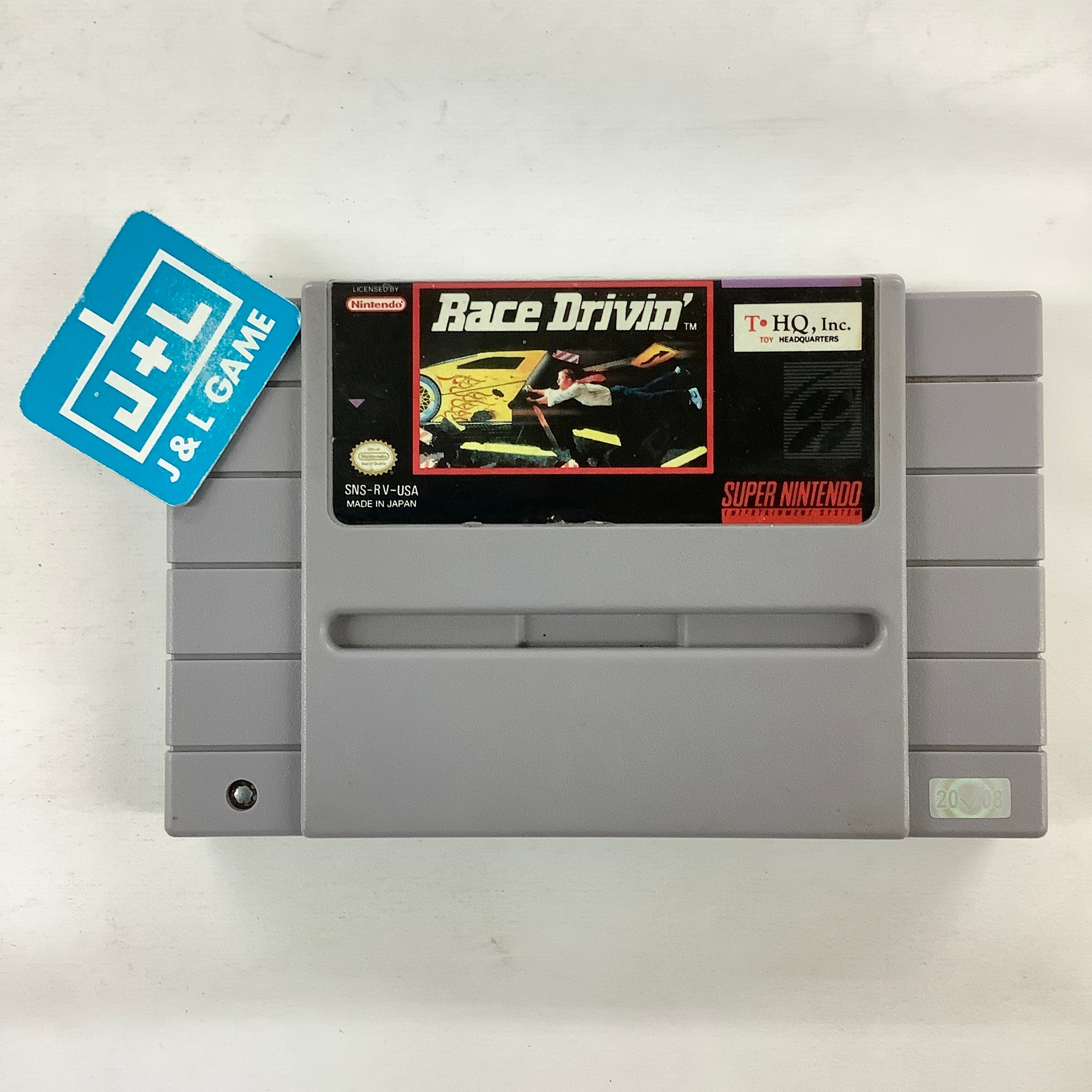 Race Drivin' - (SNES) Super Nintendo [Pre-Owned] Video Games THQ   