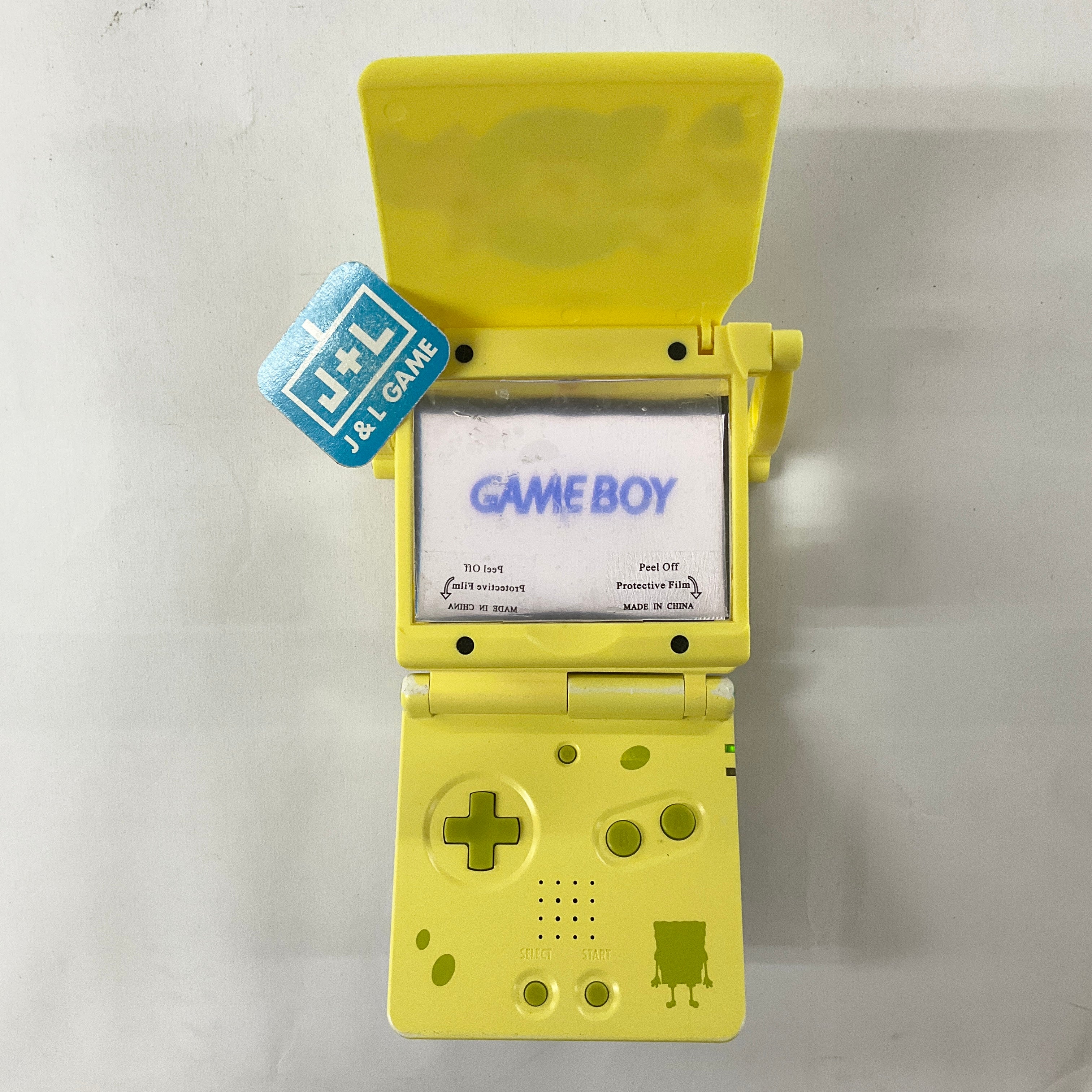 Nintendo Game Boy Advance SP Console AGS - 101 (SpongeBob SquarePants) Bundle - (GBA) Game Boy Advance SP [Pre-Owned] Consoles Nintendo   