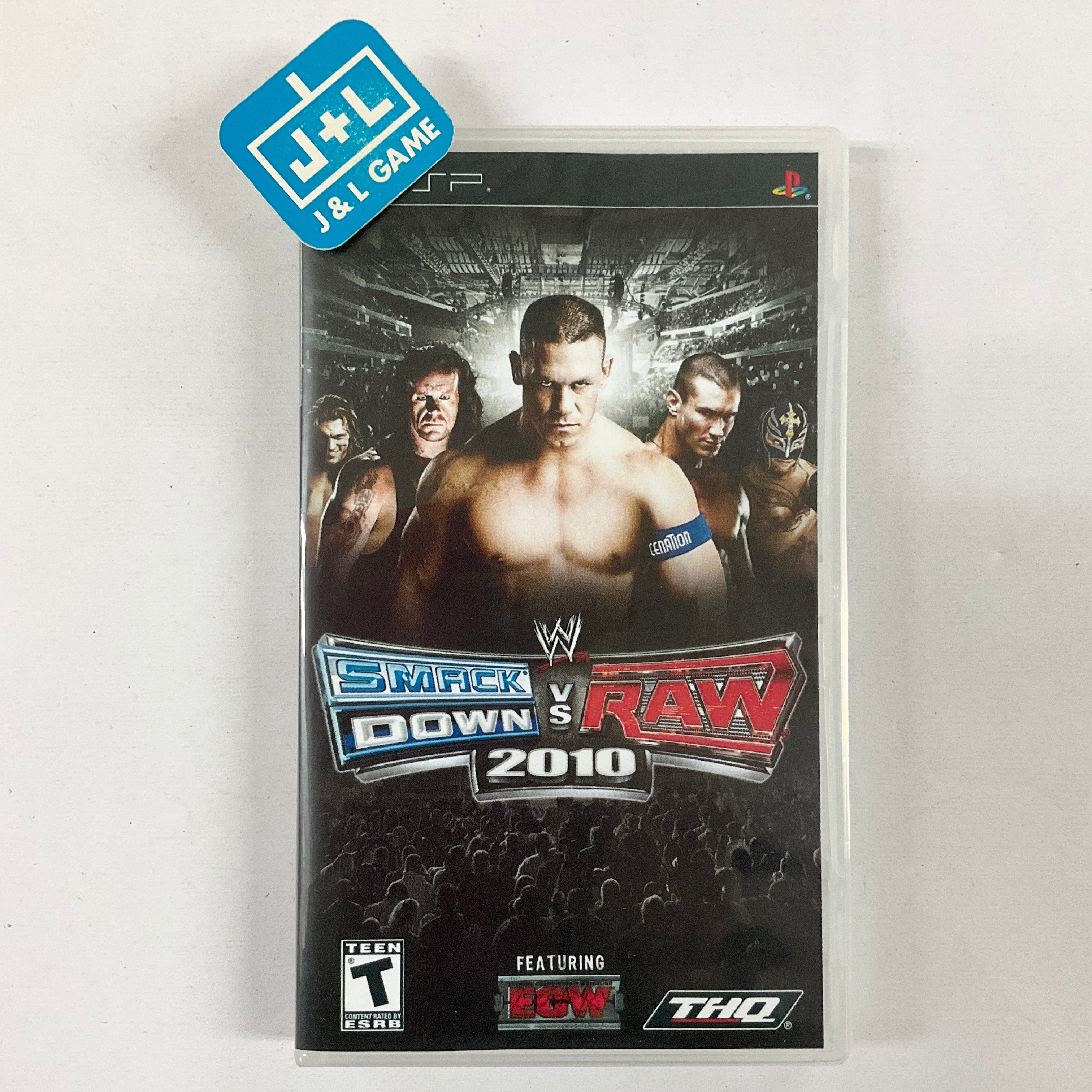 WWE SmackDown vs. Raw 2010 - Sony PSP [Pre-Owned] Video Games THQ   