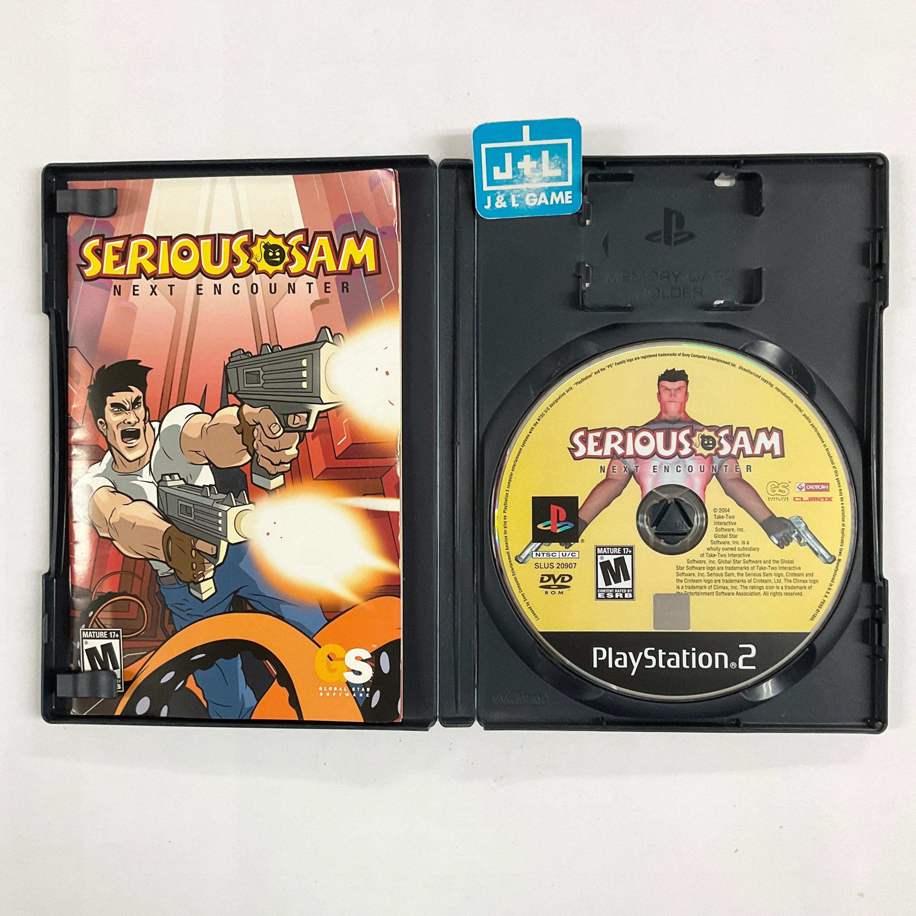 Serious Sam: Next Encounter - (PS2) PlayStation 2 [Pre-Owned] Video Games Global Star Software   