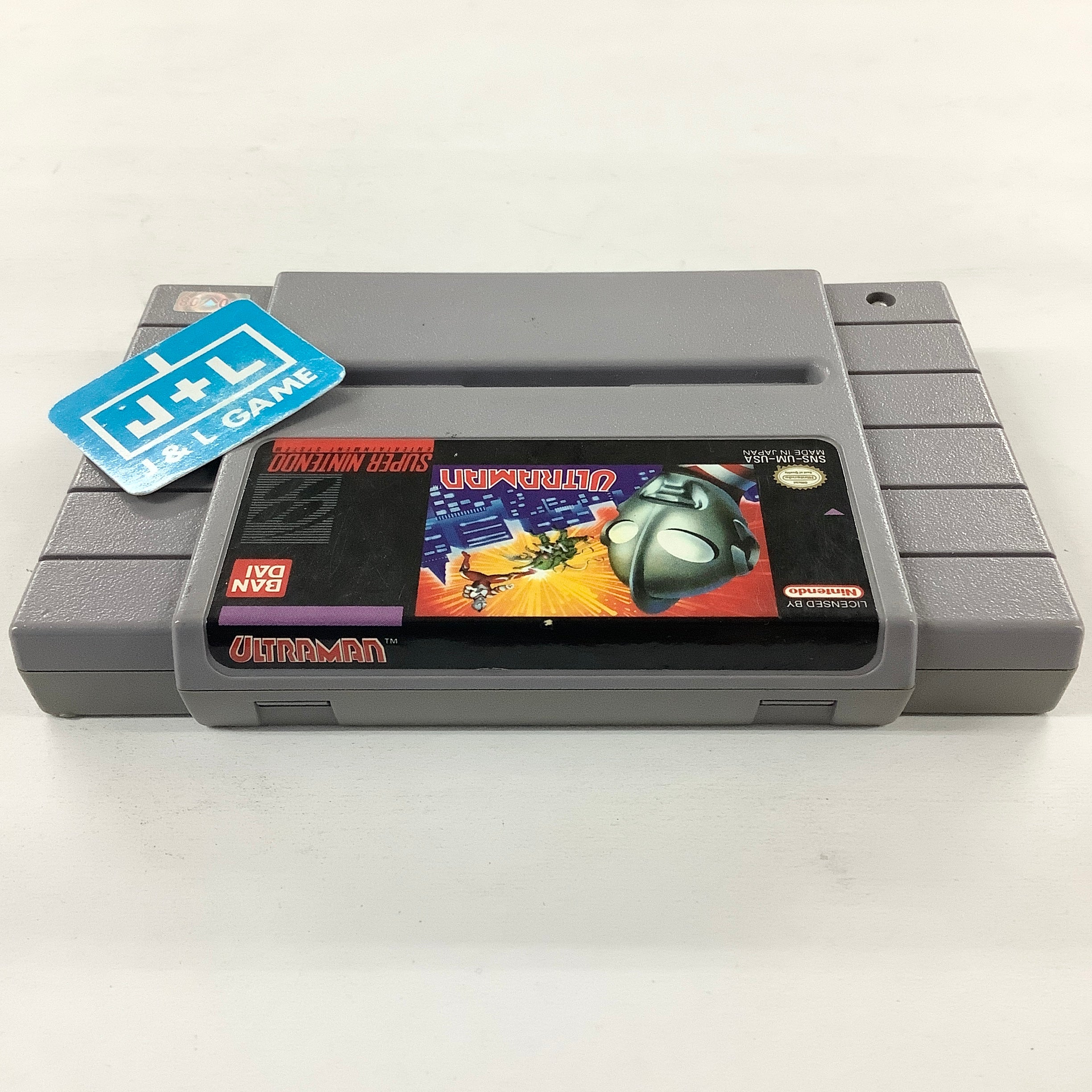 Ultraman - (SNES) Super Nintendo [Pre-Owned] Video Games Bandai   