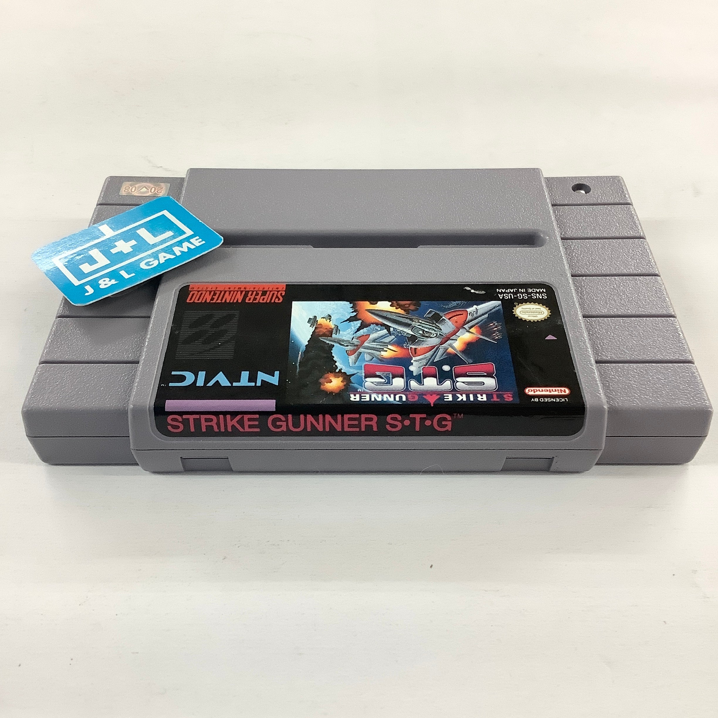 Strike Gunner S.T.G - (SNES) Super Nintendo [Pre-Owned] Video Games NTVIC   