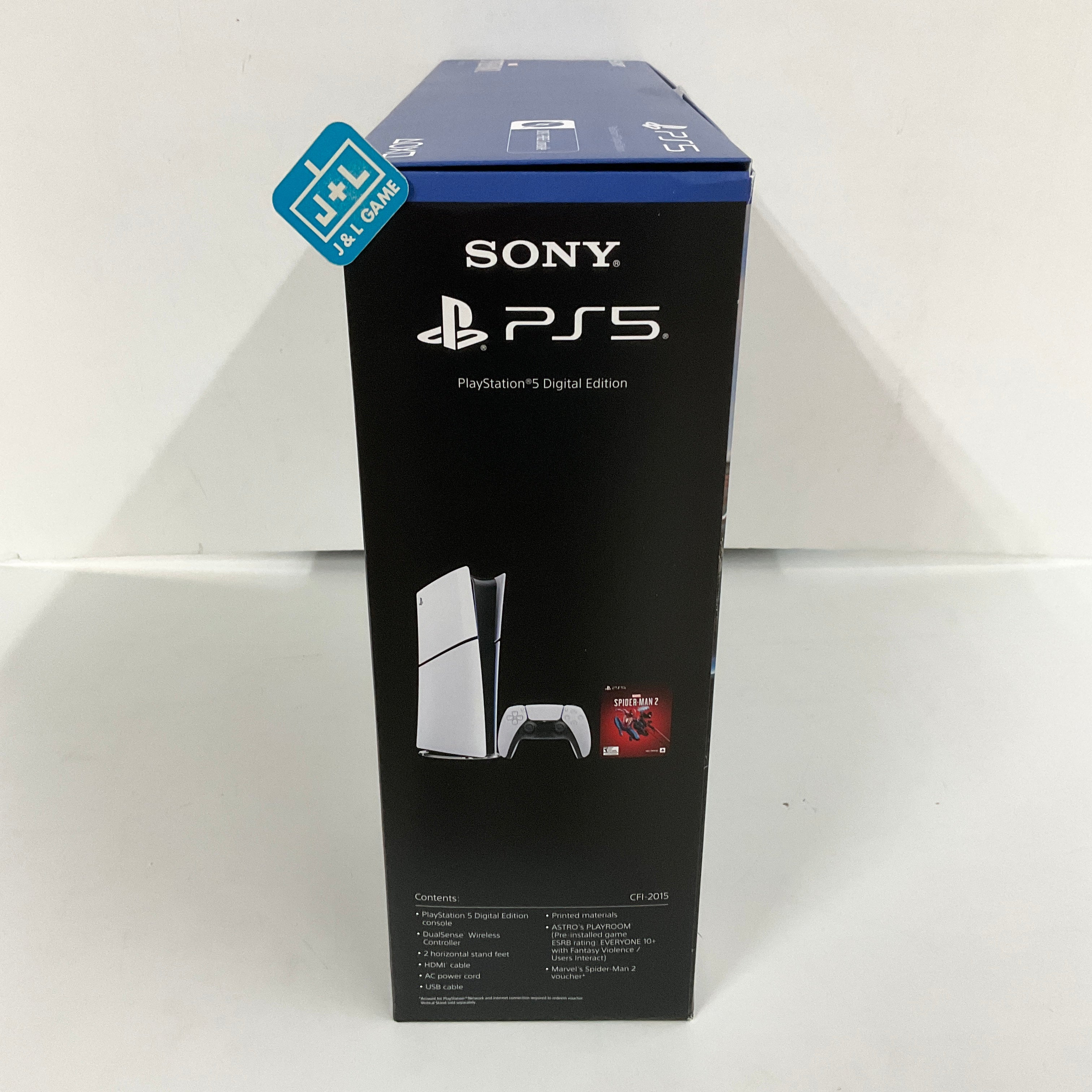 SONY PlayStation 5 Slim Digital Edition Console (Spider-Man 2 Bundle) (CFI-2015) - (PS5) PlayStation 5 Consoles PlayStation   