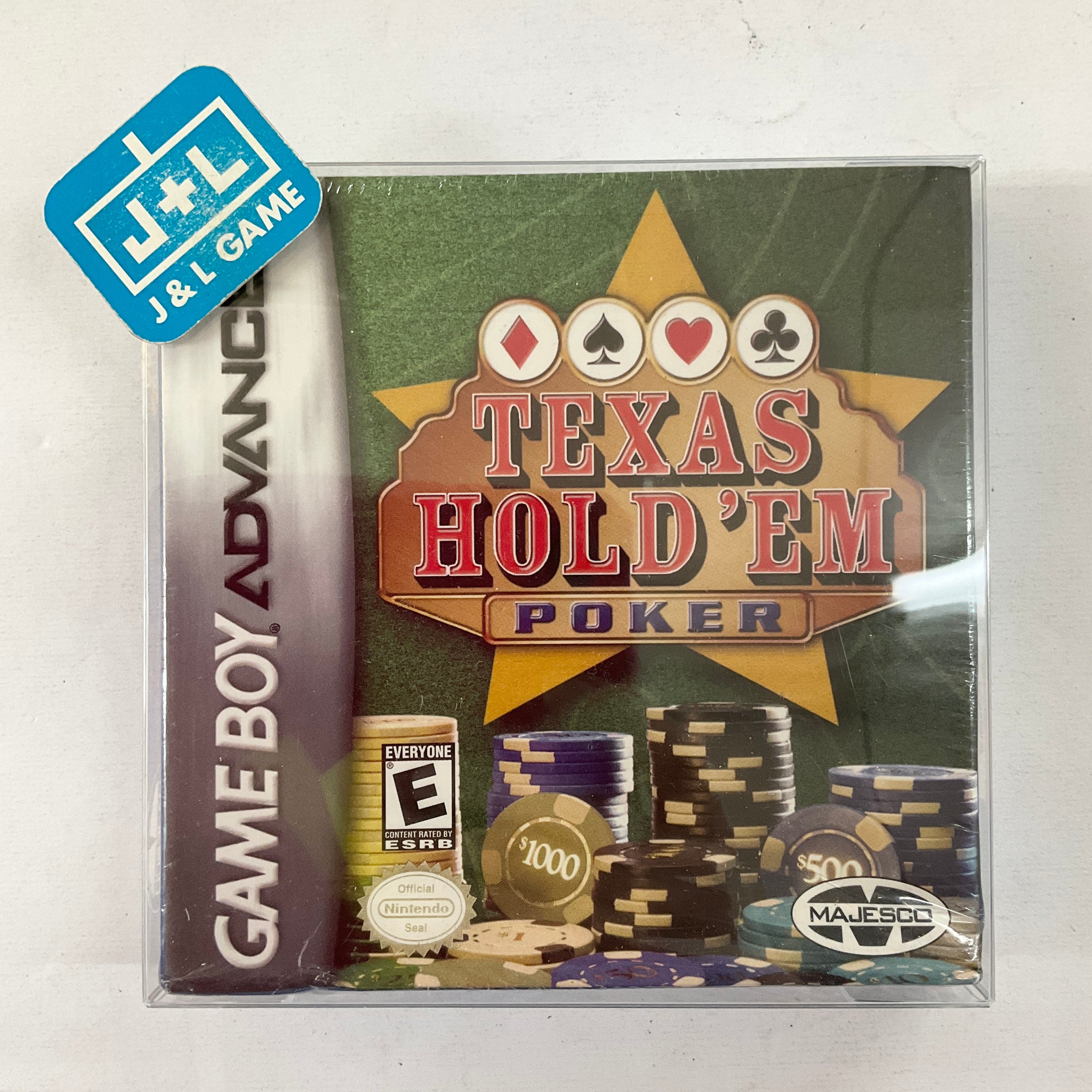 Texas Hold 'Em Poker - (GBA) Game Boy Advance Video Games Majesco   